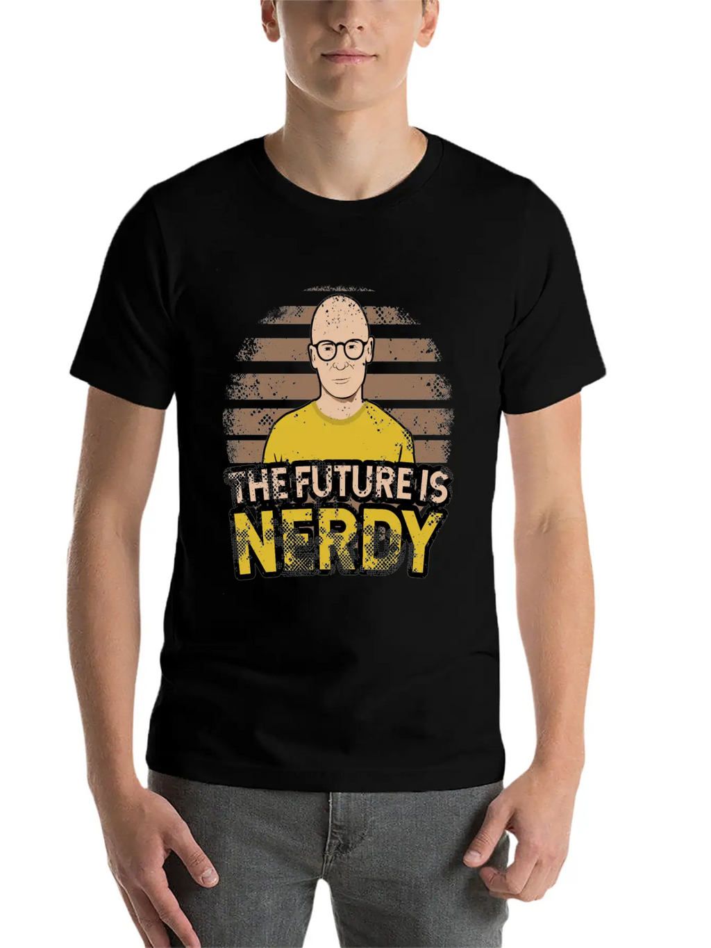The Future Belongs To Nerds Modern Fit Casual T-Shirt – Clean And Versatile Design