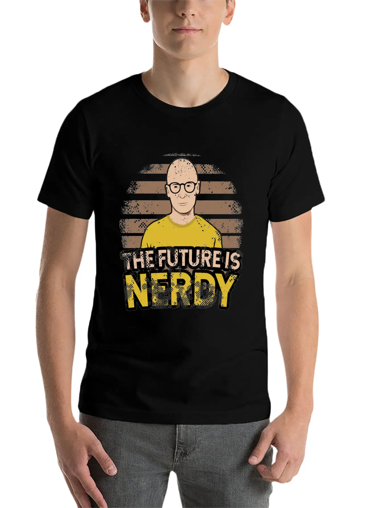The Future Belongs To Nerds Modern Fit Casual T-Shirt – Clean And Versatile Design