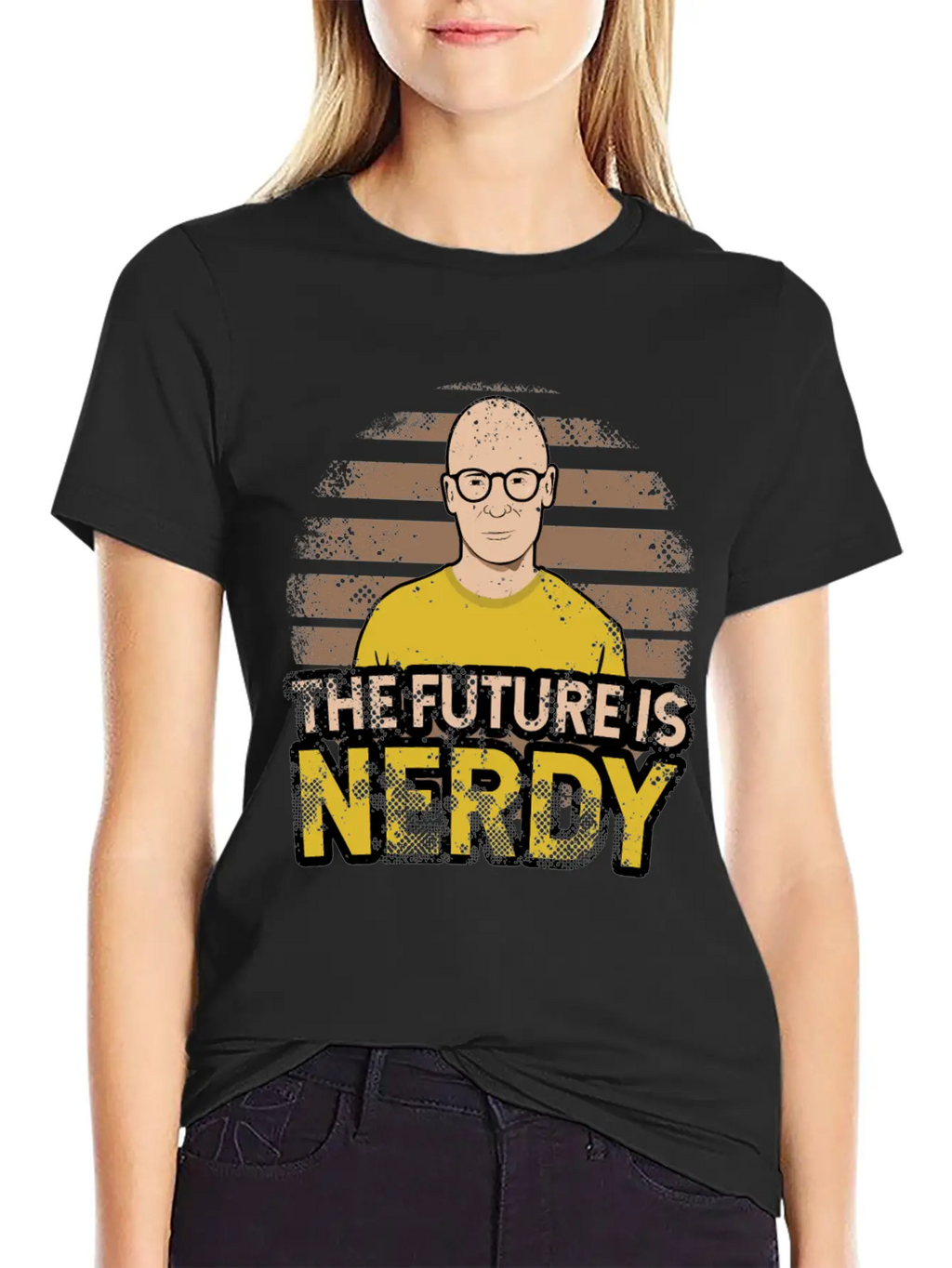 The Future Belongs To Nerds Modern Fit Casual T-Shirt – Clean And Versatile Design