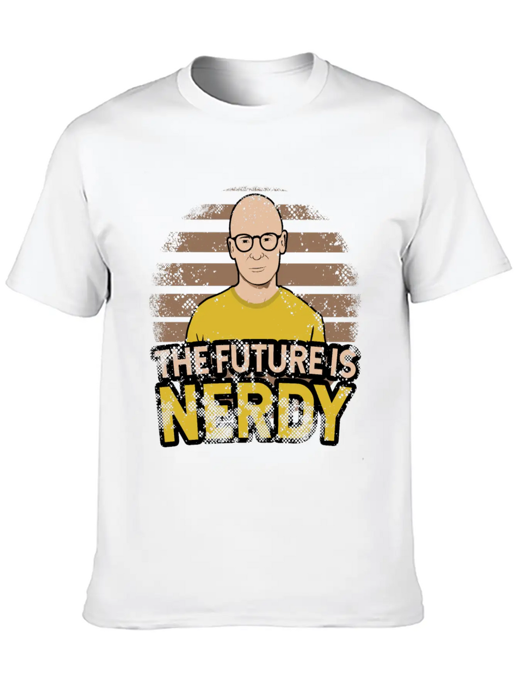 The Future Belongs To Nerds Modern Fit Casual T-Shirt – Clean And Versatile Design