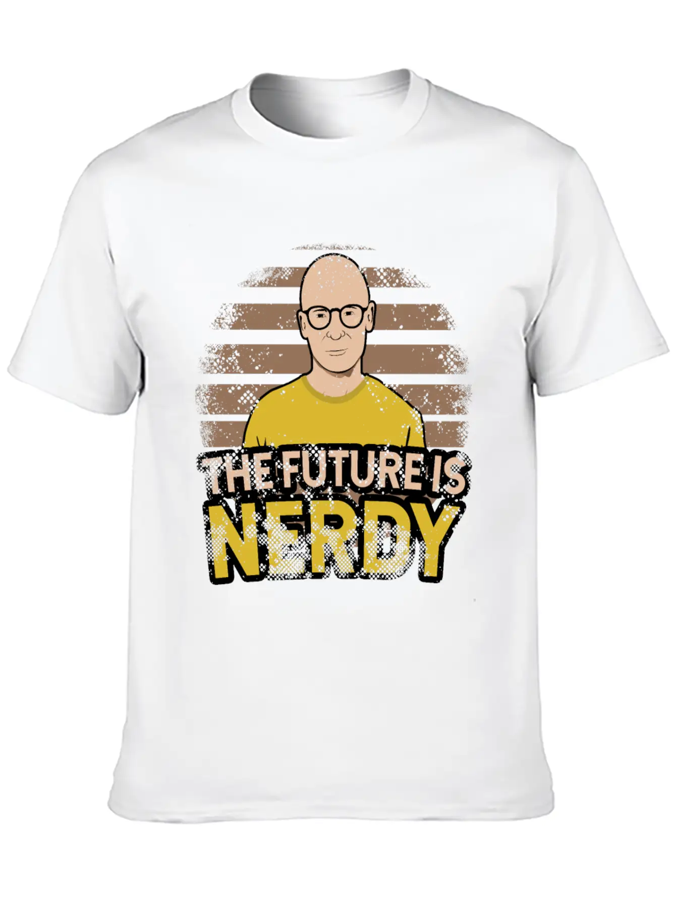 The Future Belongs To Nerds Modern Fit Casual T-Shirt – Clean And Versatile Design