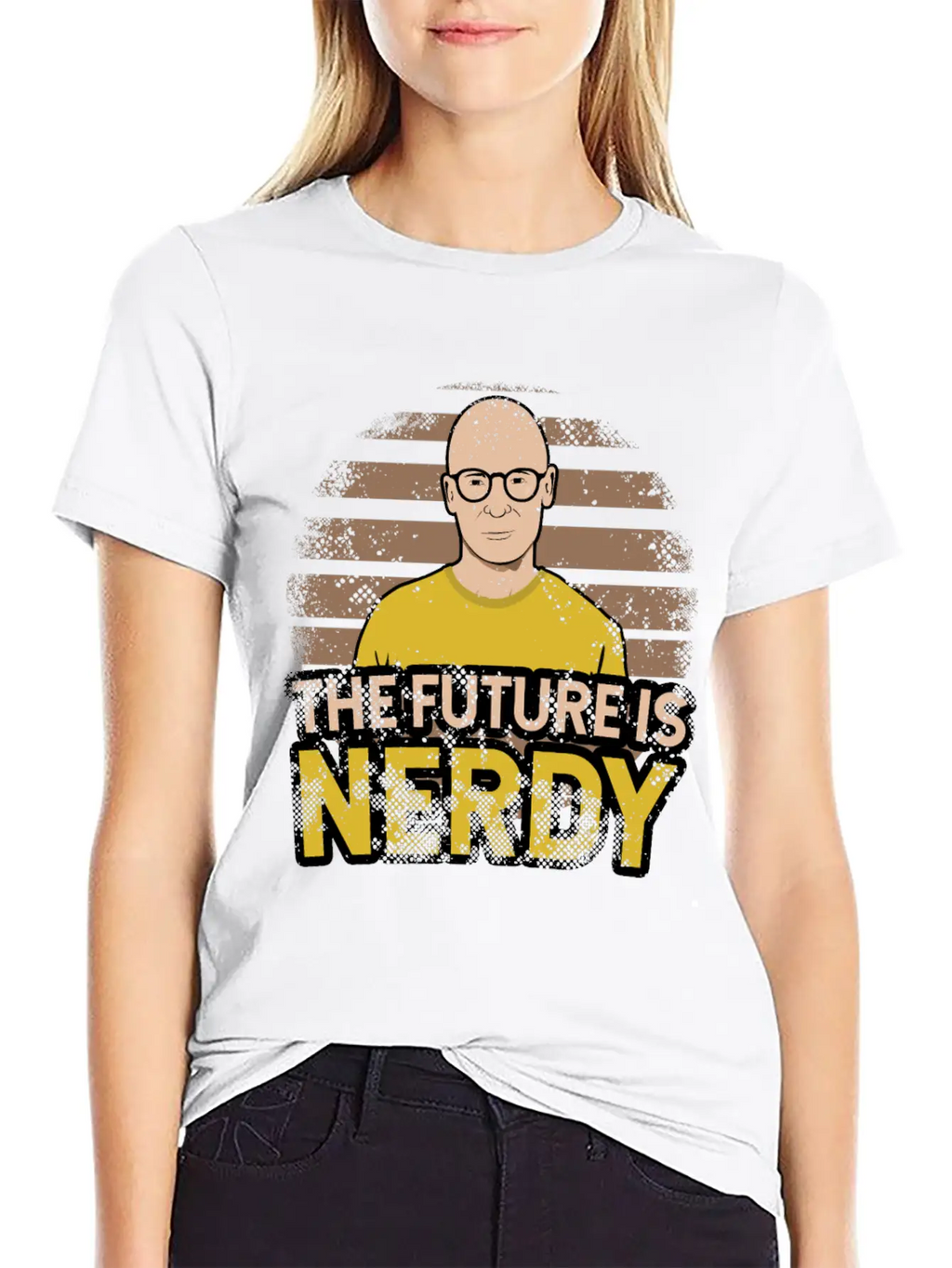 The Future Belongs To Nerds Modern Fit Casual T-Shirt – Clean And Versatile Design