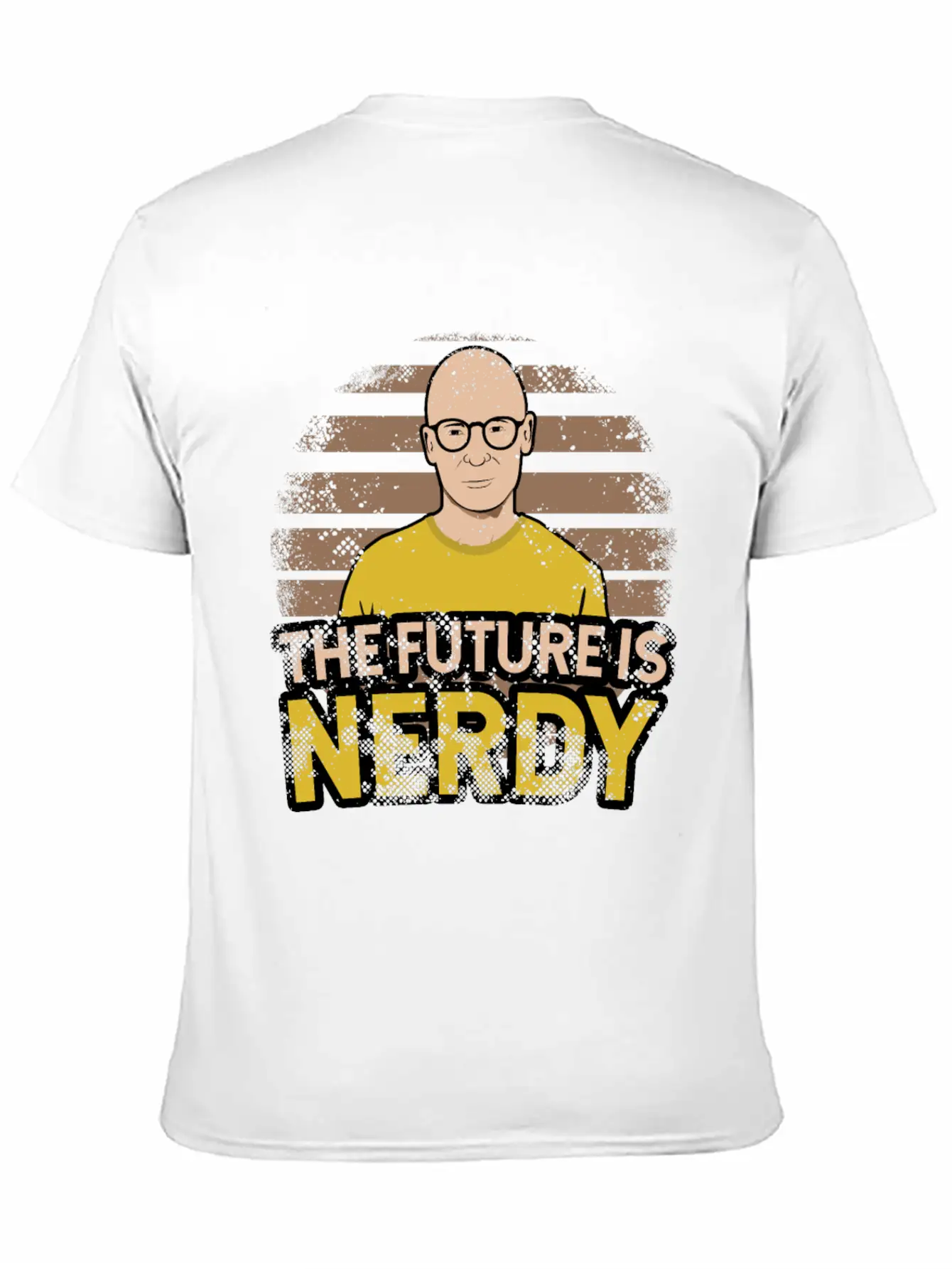 The Future Belongs To Nerds Modern Fit Casual T-Shirt – Clean And Versatile Design
