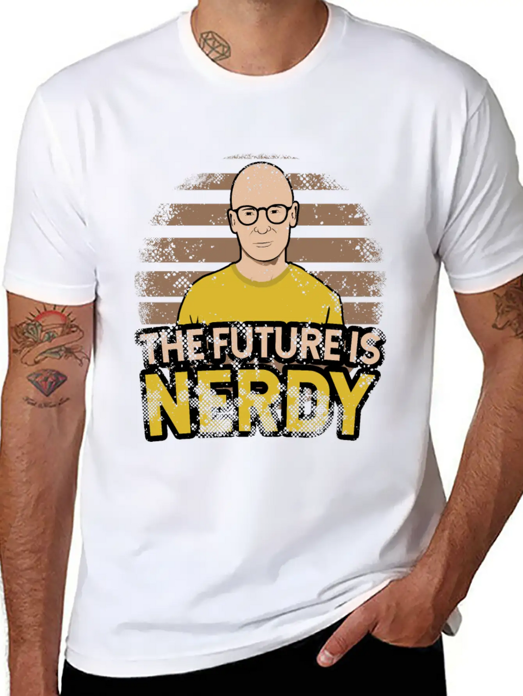 The Future Belongs To Nerds Modern Fit Casual T-Shirt – Clean And Versatile Design