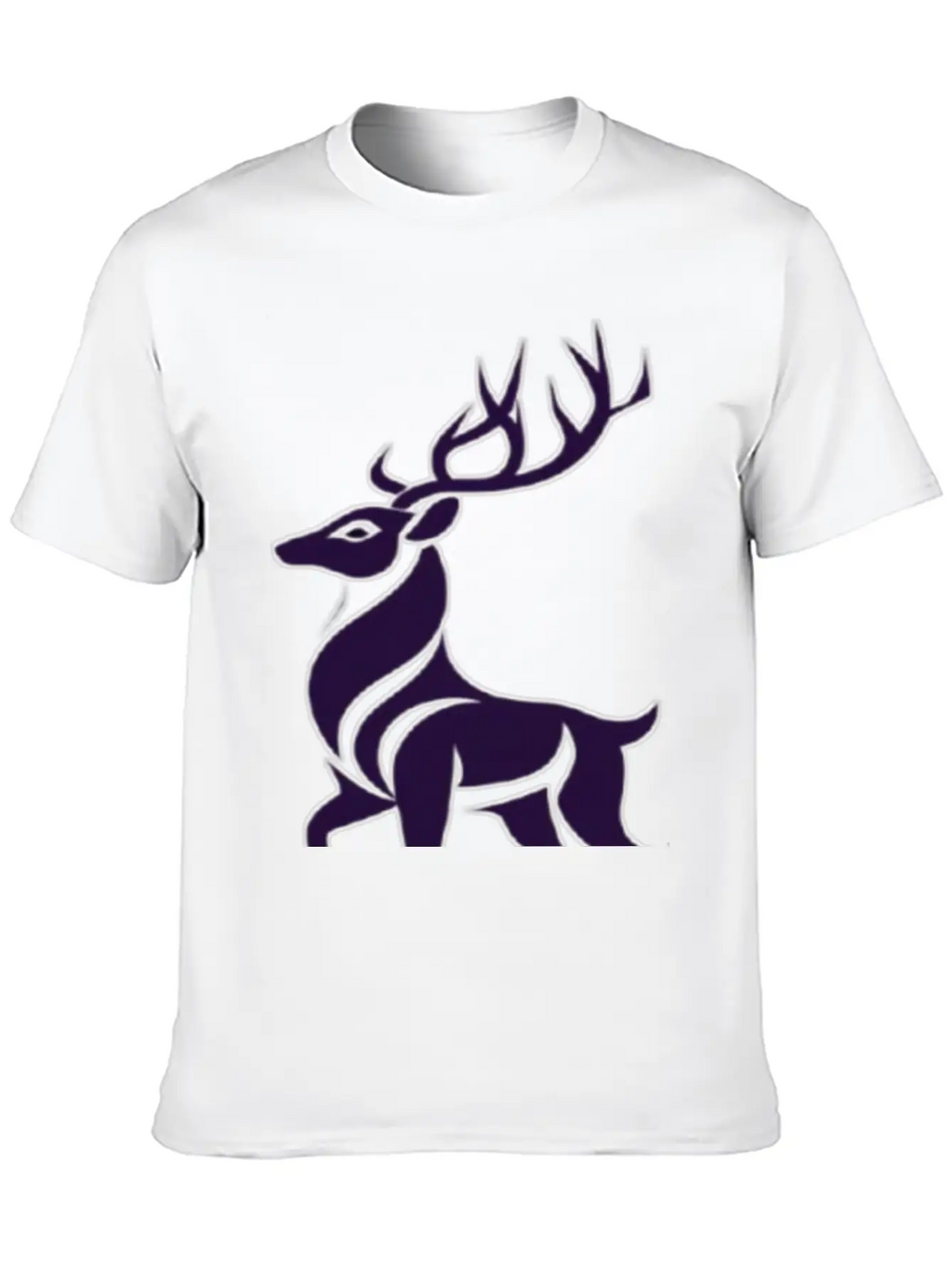 The Gazelle Represents Wildlife. Breathable Soft Cotton T-Shirt – Timeless Casual Look