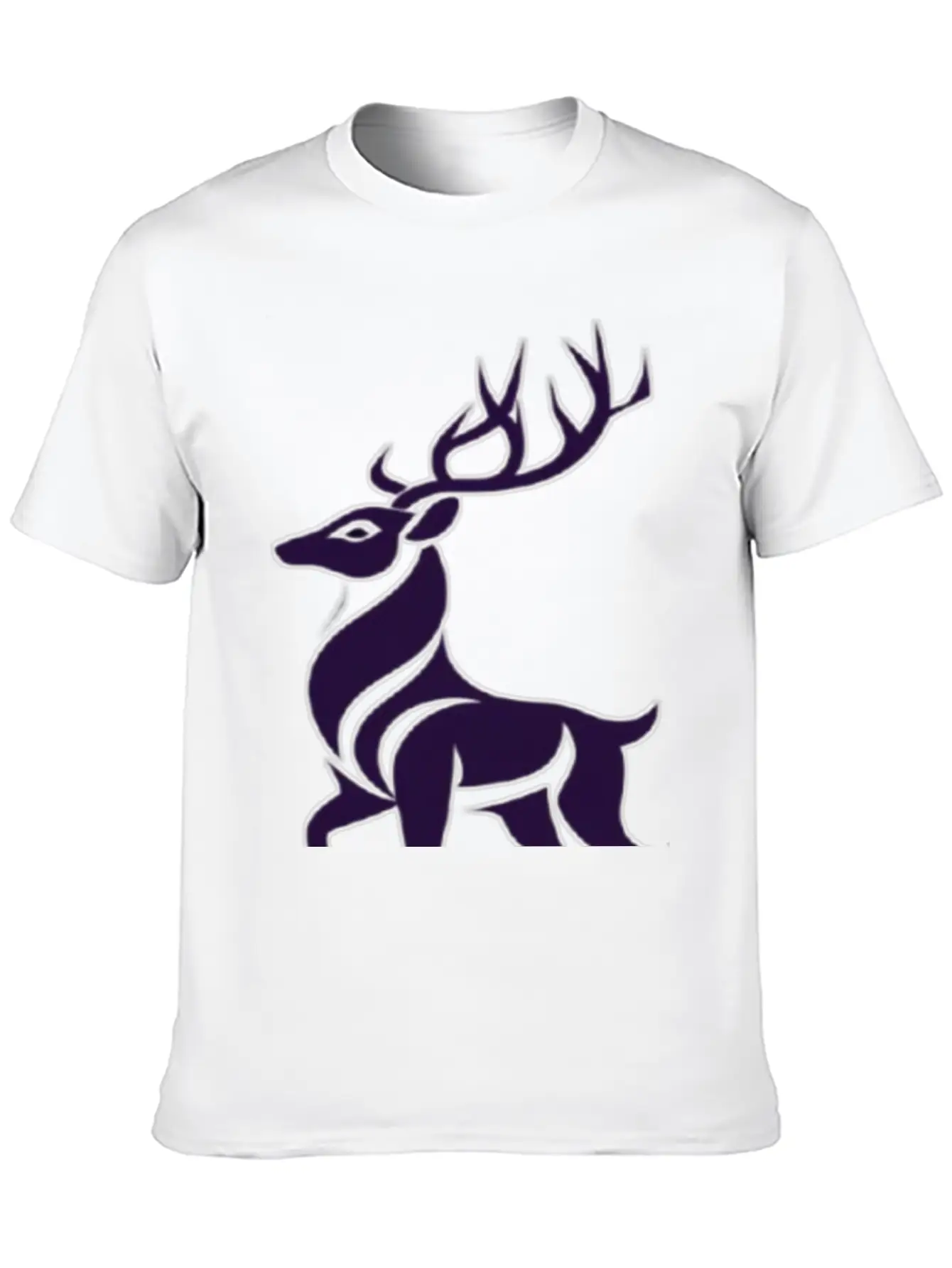 The Gazelle Represents Wildlife. Breathable Soft Cotton T-Shirt – Timeless Casual Look