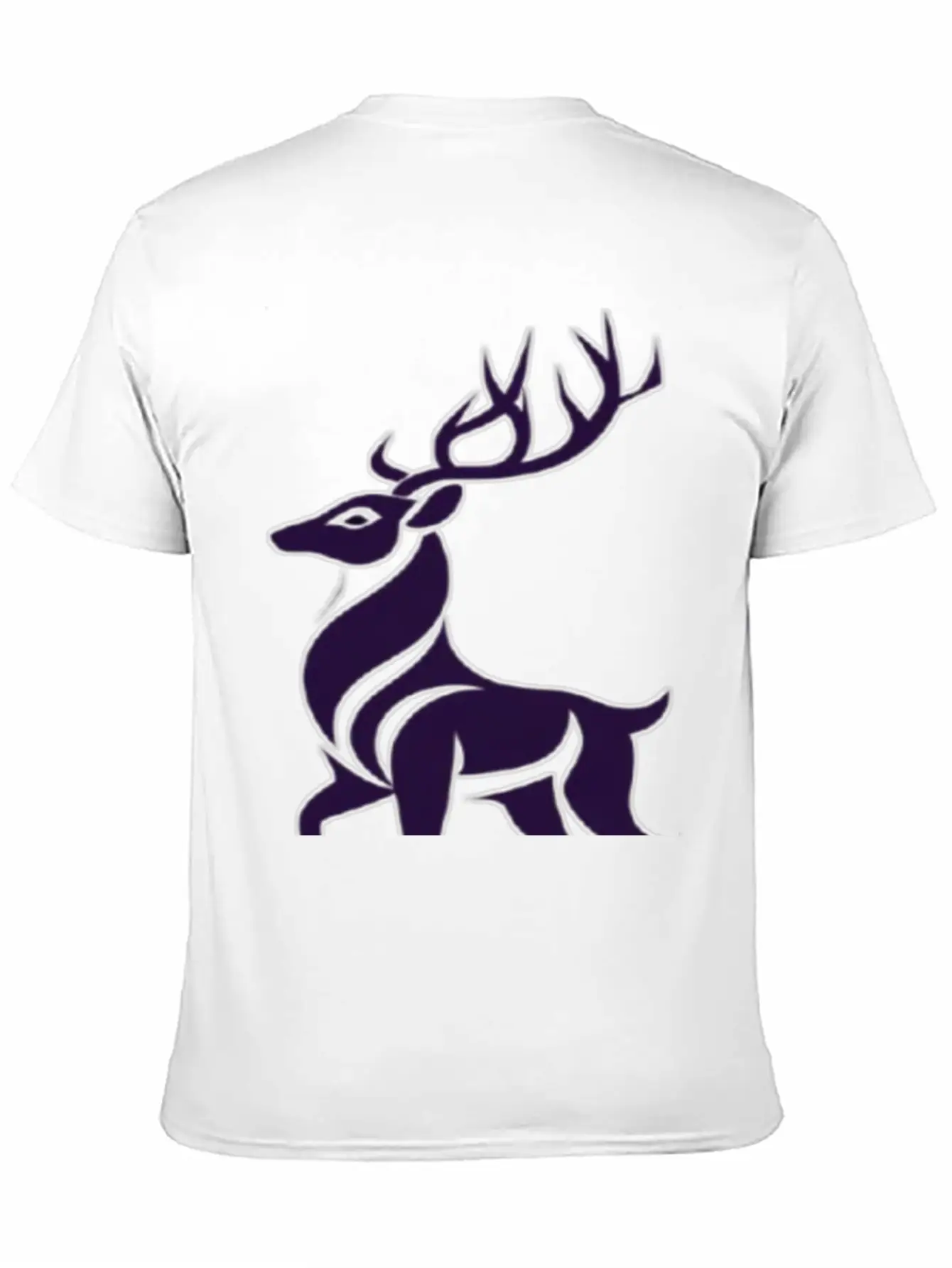 The Gazelle Represents Wildlife. Breathable Soft Cotton T-Shirt – Timeless Casual Look