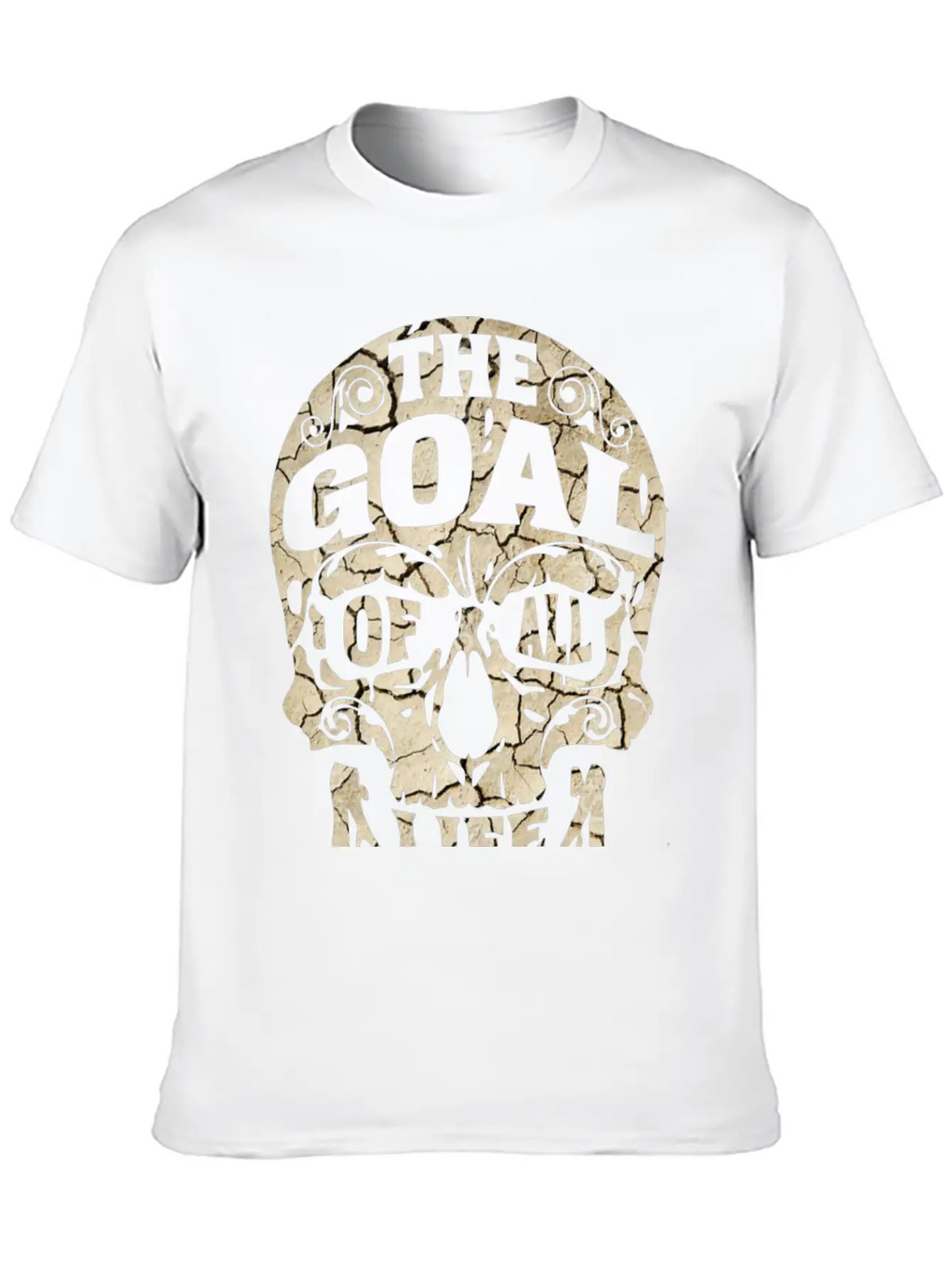 The Goal Is Death Relaxed Everyday Tee – Lightweight And Durable Cotton