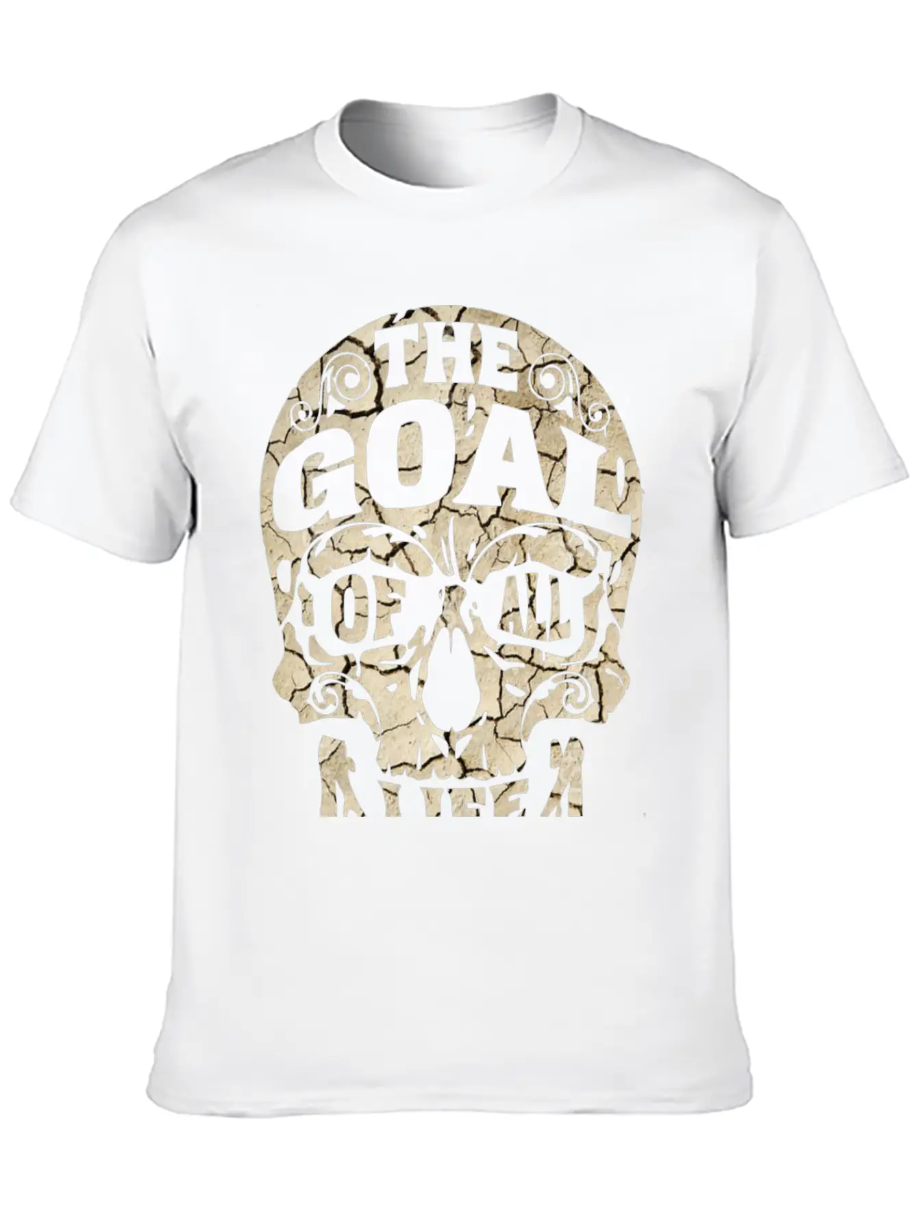 The Goal Is Death Relaxed Everyday Tee – Lightweight And Durable Cotton
