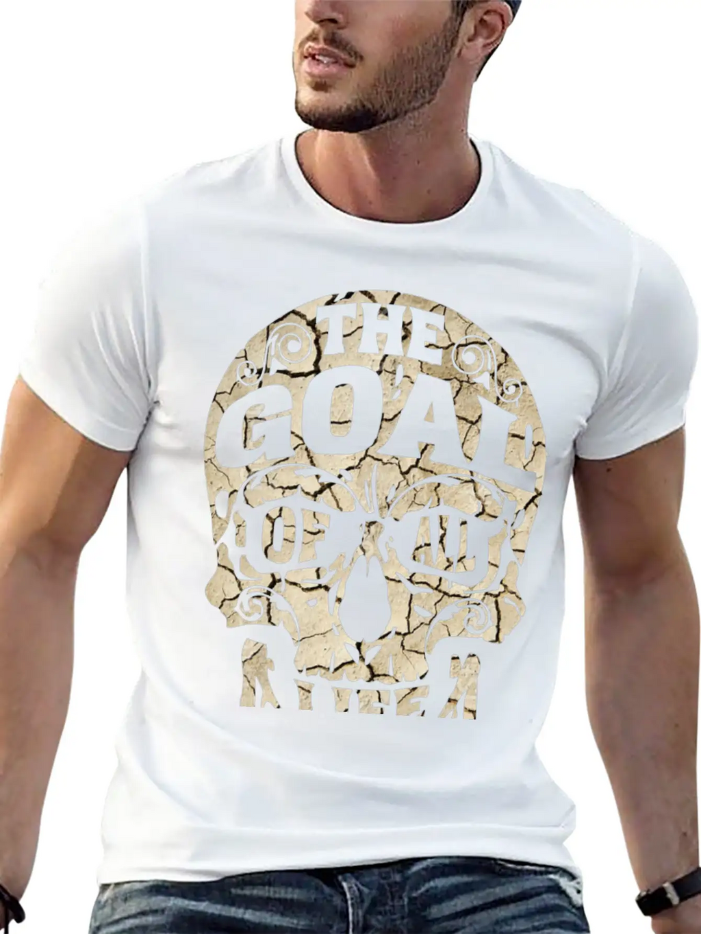 The Goal Is Death Relaxed Everyday Tee – Lightweight And Durable Cotton