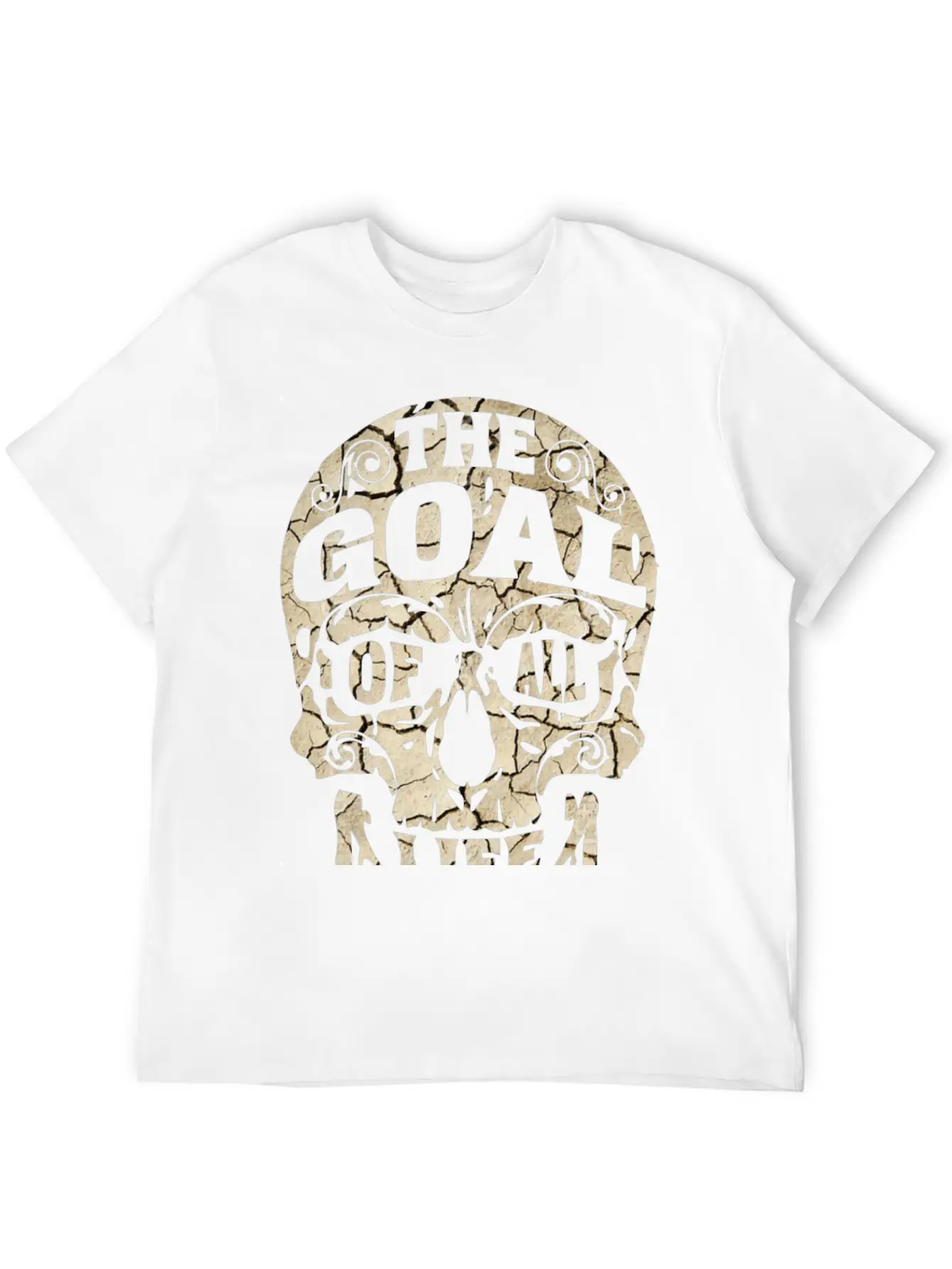The Goal Is Death Relaxed Everyday Tee – Lightweight And Durable Cotton