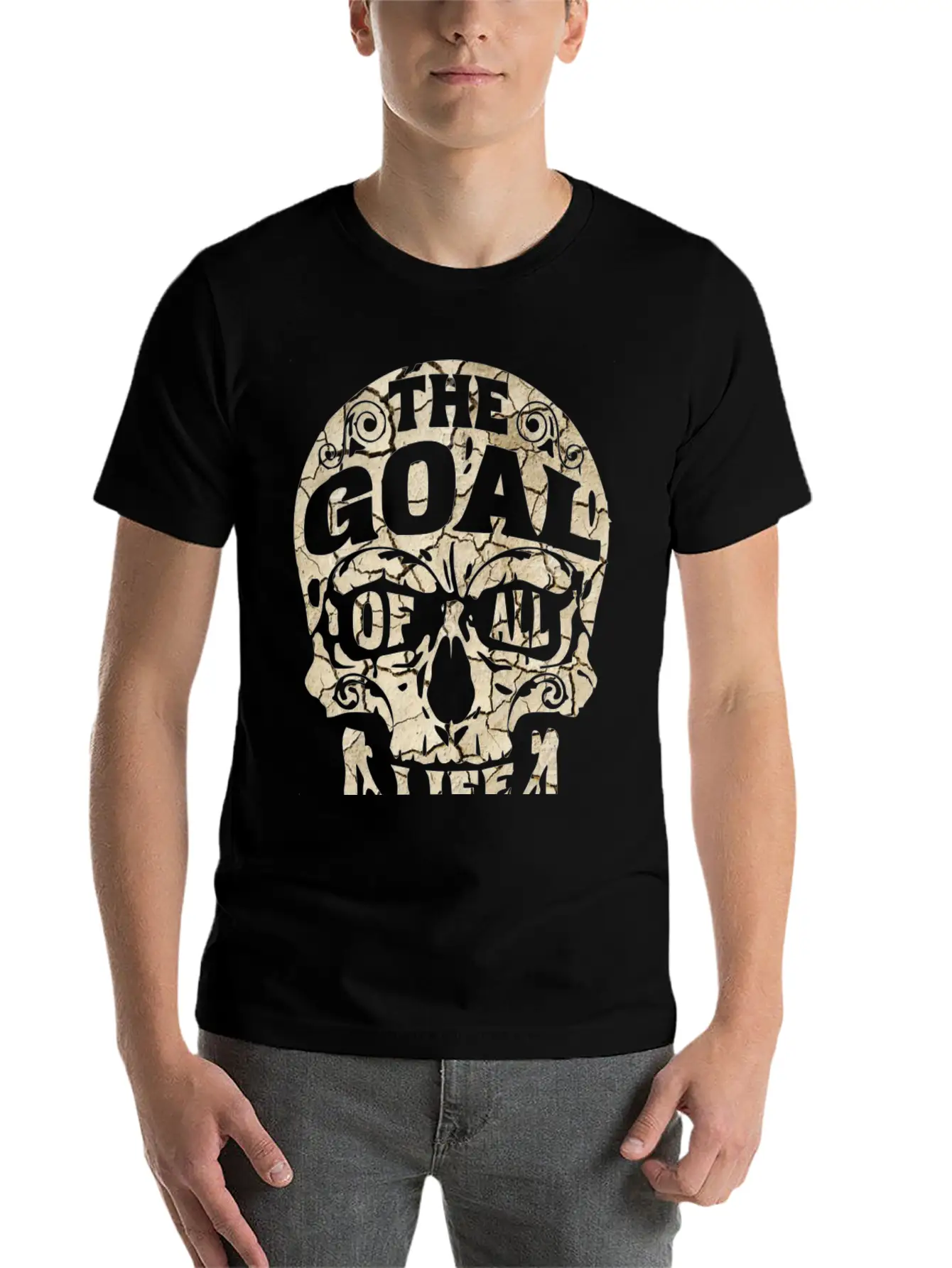 The Goal Is Death Relaxed Everyday Tee – Lightweight And Durable Cotton