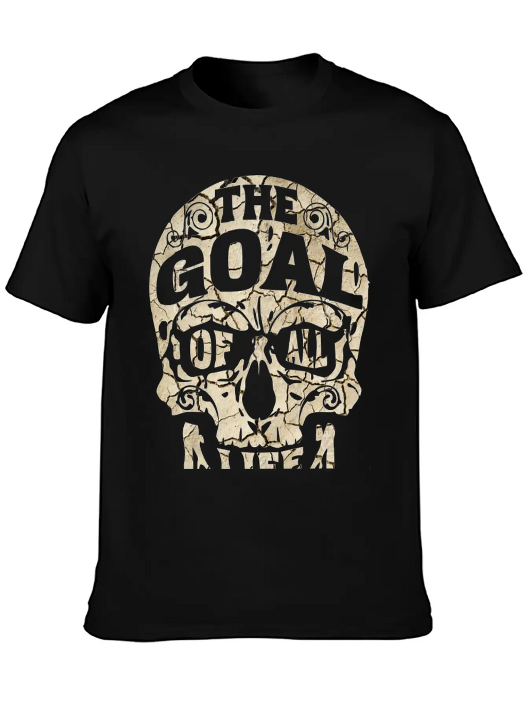 The Goal Is Death Relaxed Everyday Tee – Lightweight And Durable Cotton
