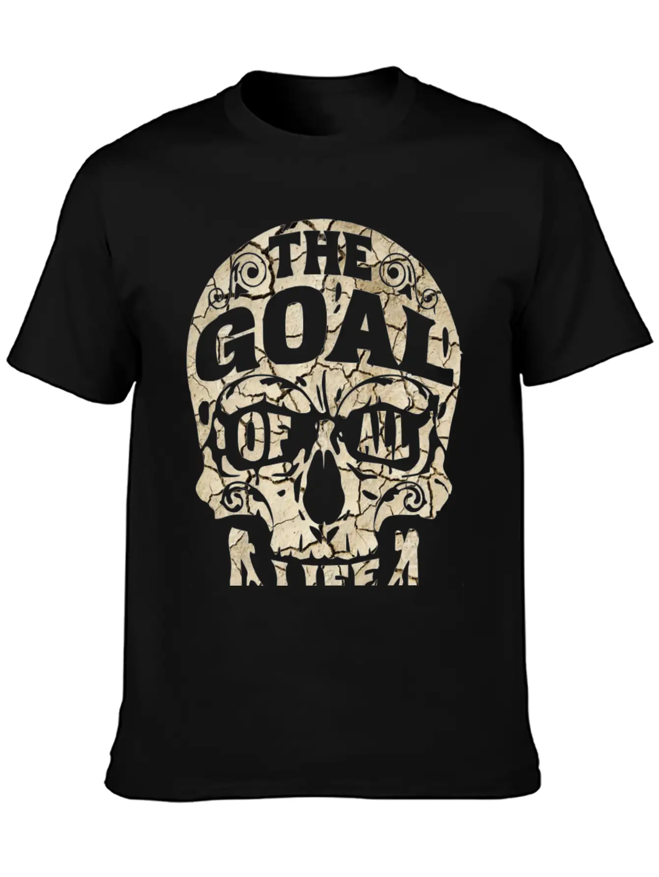 The Goal Is Death Relaxed Everyday Tee – Lightweight And Durable Cotton