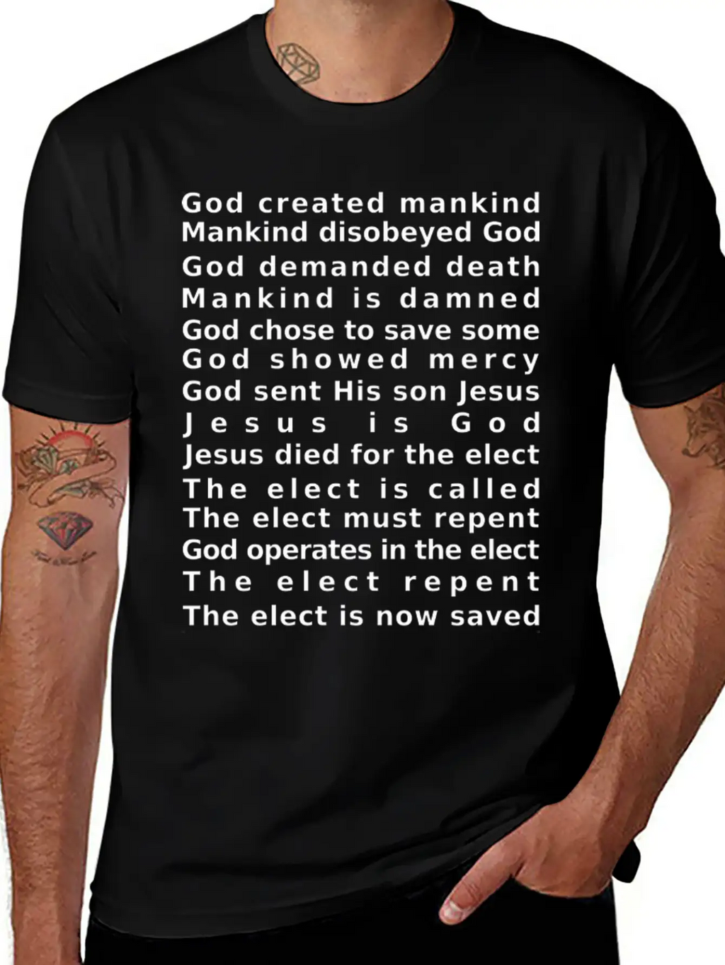 The Gospel Breathable Graphic T-Shirt – Perfect For Casual Days