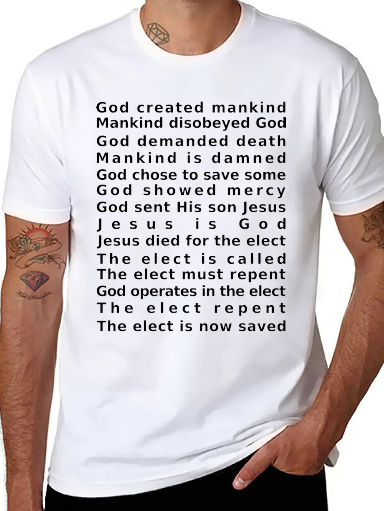 The Gospel Breathable Graphic T-Shirt – Perfect For Casual Days