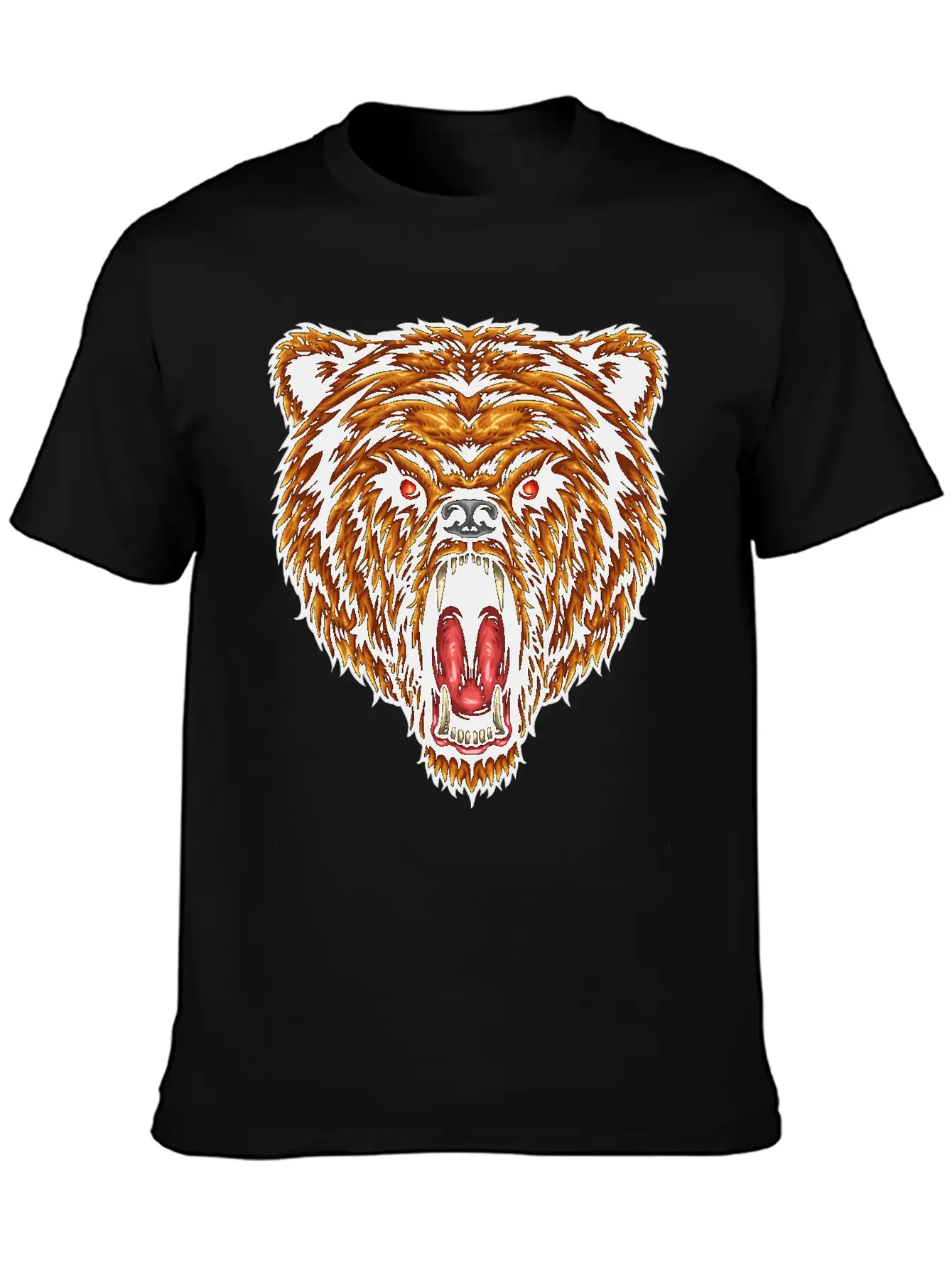 The Great Power Of Bear T-Shirts, Apparels & Decor Classic Cotton Tee – Unisex Comfort For Any Season