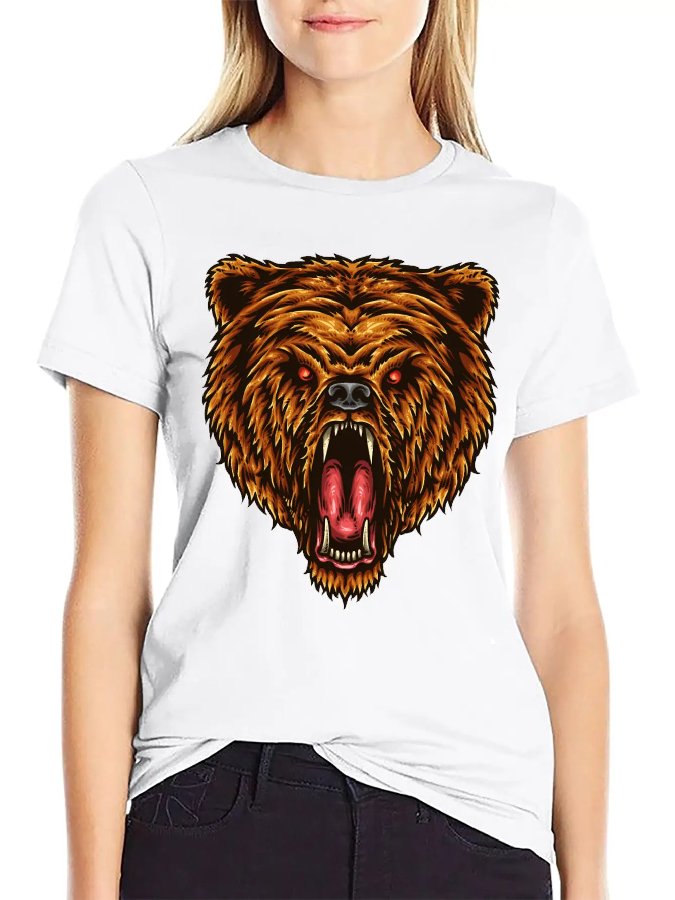 The Great Power Of Bear T-Shirts, Apparels & Decor Classic Cotton Tee – Unisex Comfort For Any Season