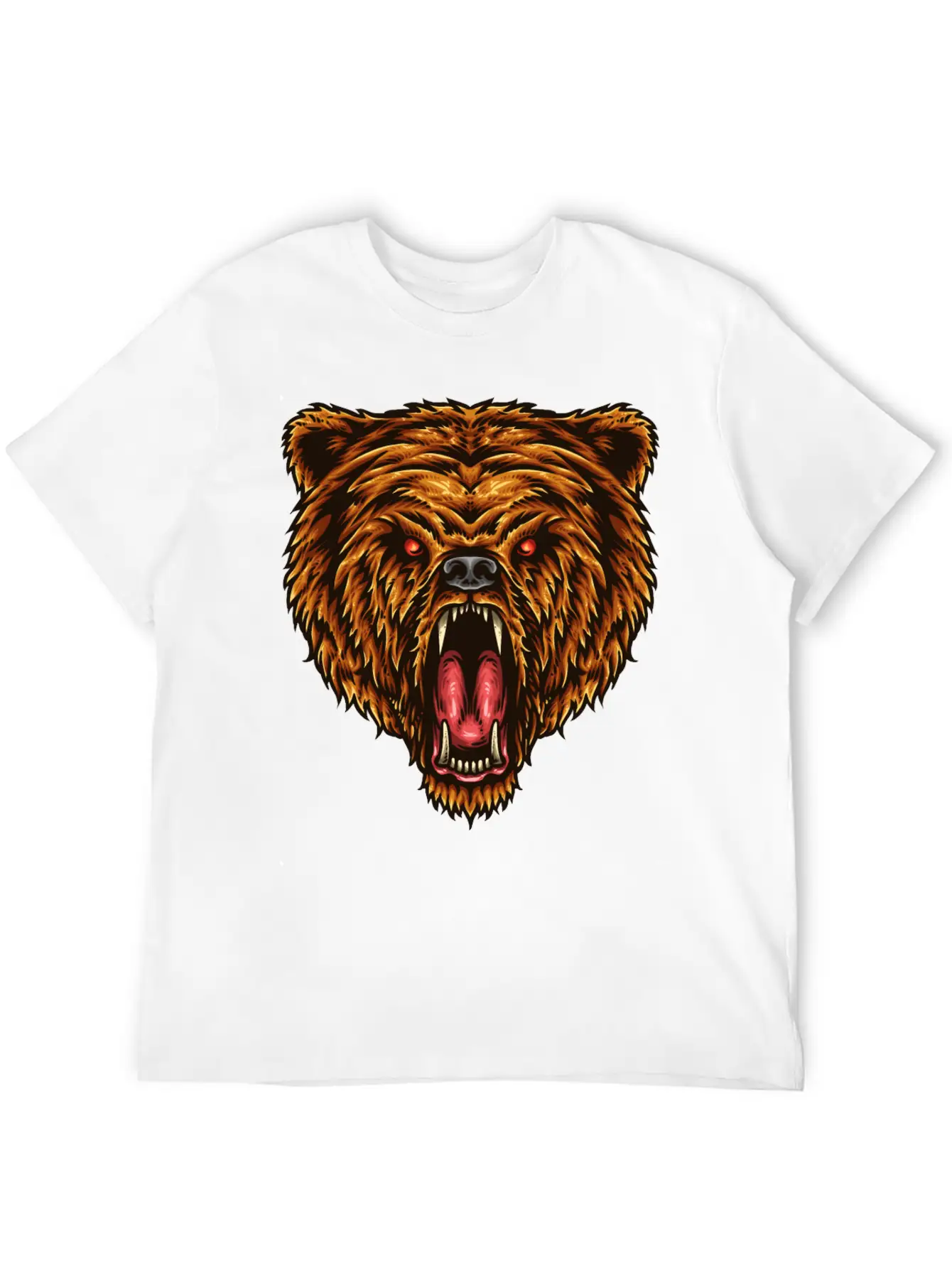 The Great Power Of Bear T-Shirts, Apparels & Decor Classic Cotton Tee – Unisex Comfort For Any Season