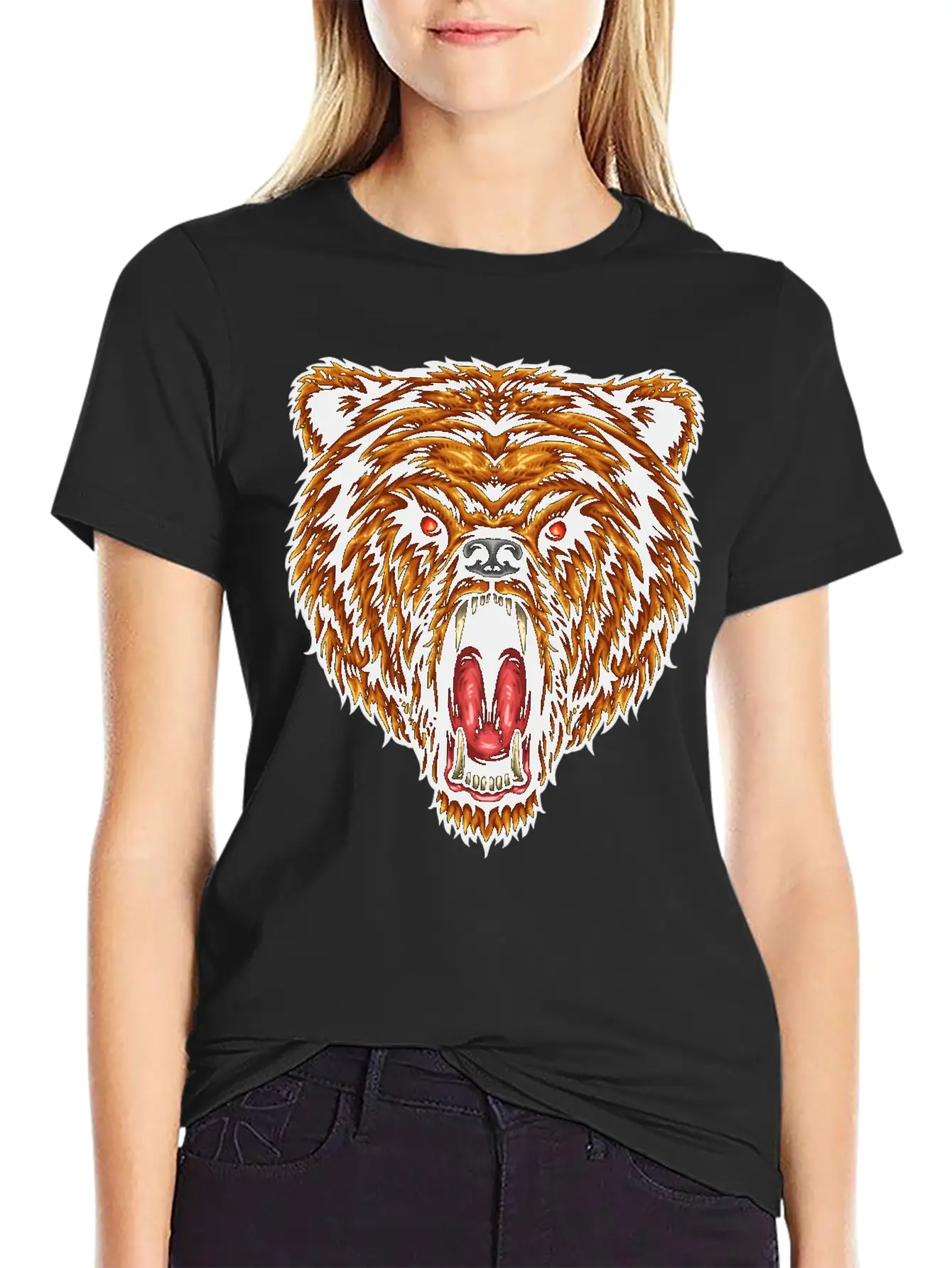The Great Power Of Bear T-Shirts, Apparels & Decor Classic Cotton Tee – Unisex Comfort For Any Season