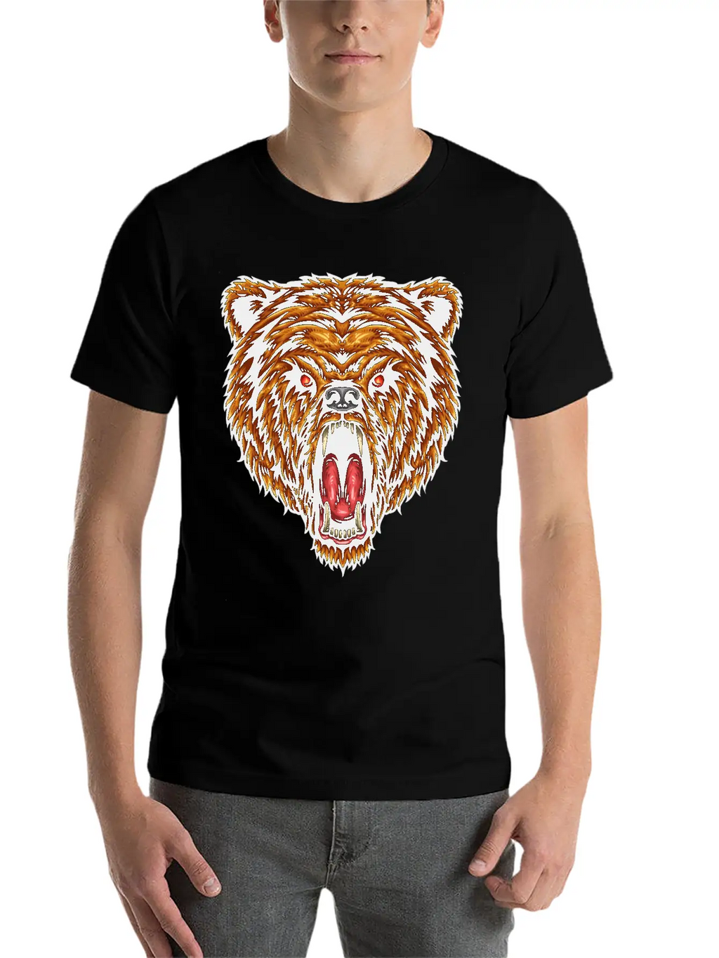 The Great Power Of Bear T-Shirts, Apparels & Decor Classic Cotton Tee – Unisex Comfort For Any Season