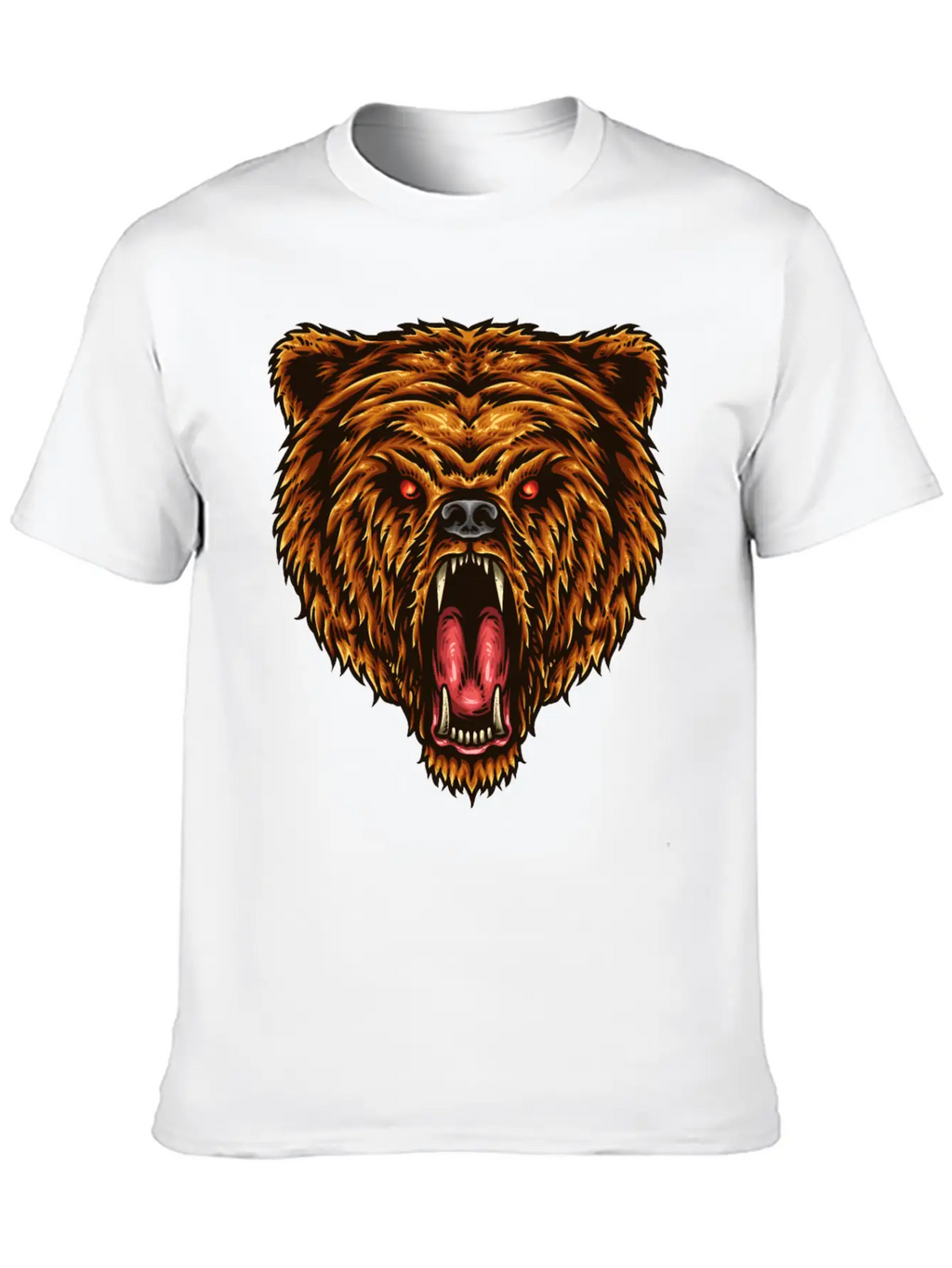 The Great Power Of Bear T-Shirts, Apparels & Decor Classic Cotton Tee – Unisex Comfort For Any Season