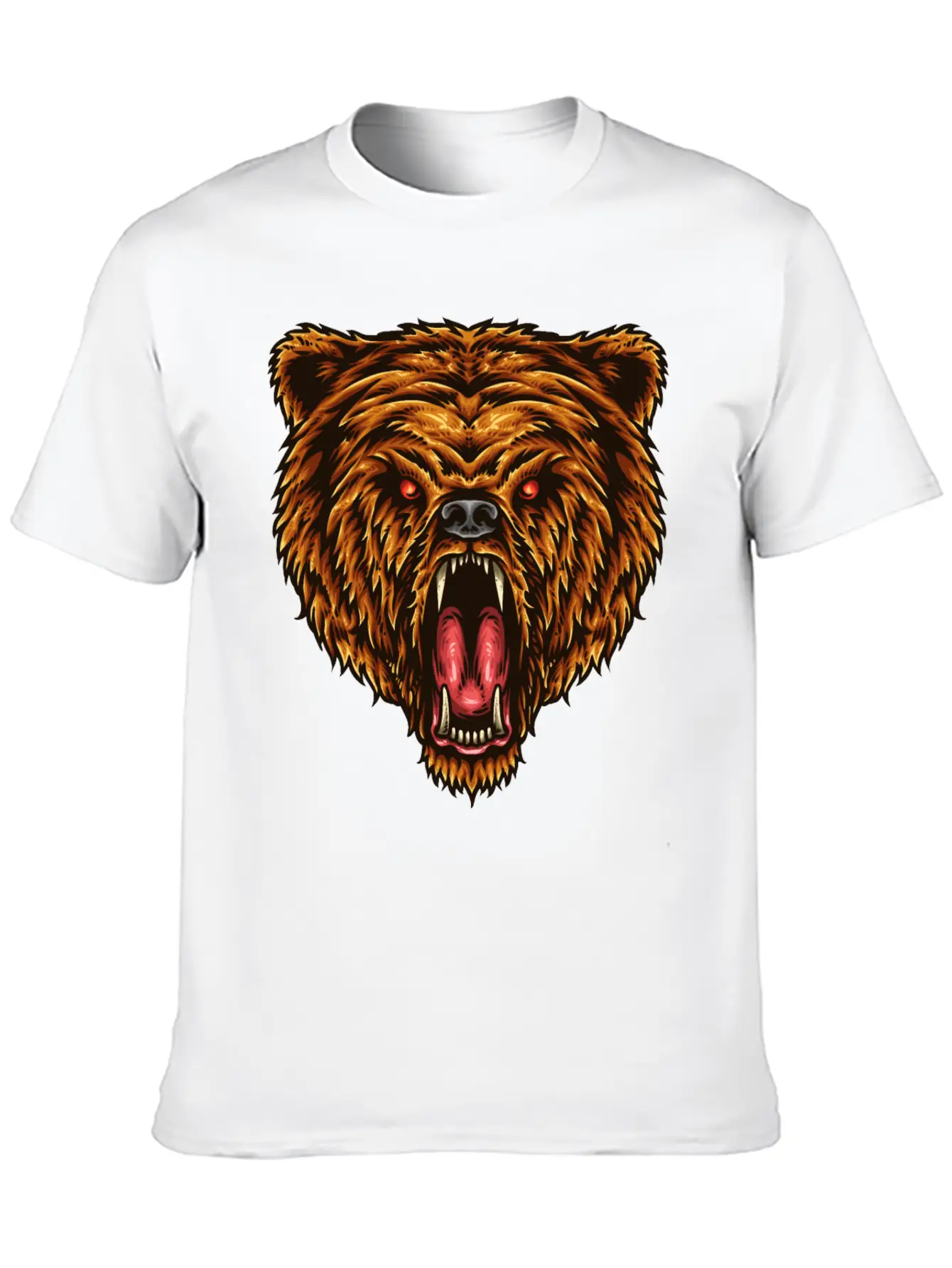 The Great Power Of Bear T-Shirts, Apparels & Decor Classic Cotton Tee – Unisex Comfort For Any Season