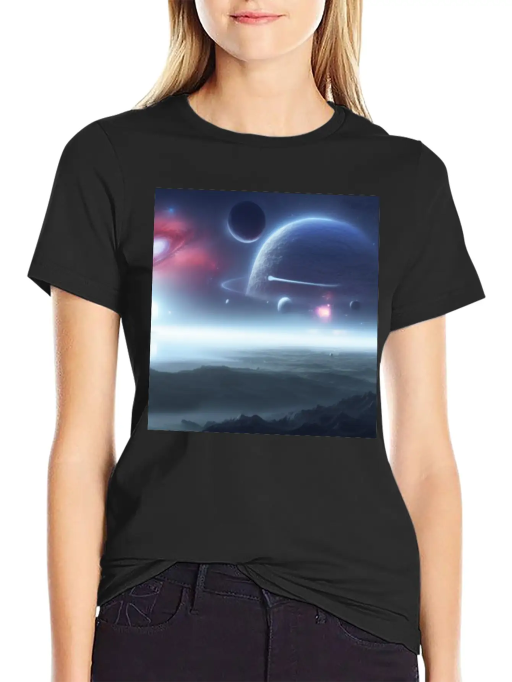 The Great Universe Breathable Graphic T-Shirt – Perfect For Casual Days