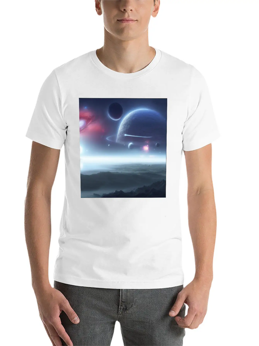 The Great Universe Breathable Graphic T-Shirt – Perfect For Casual Days