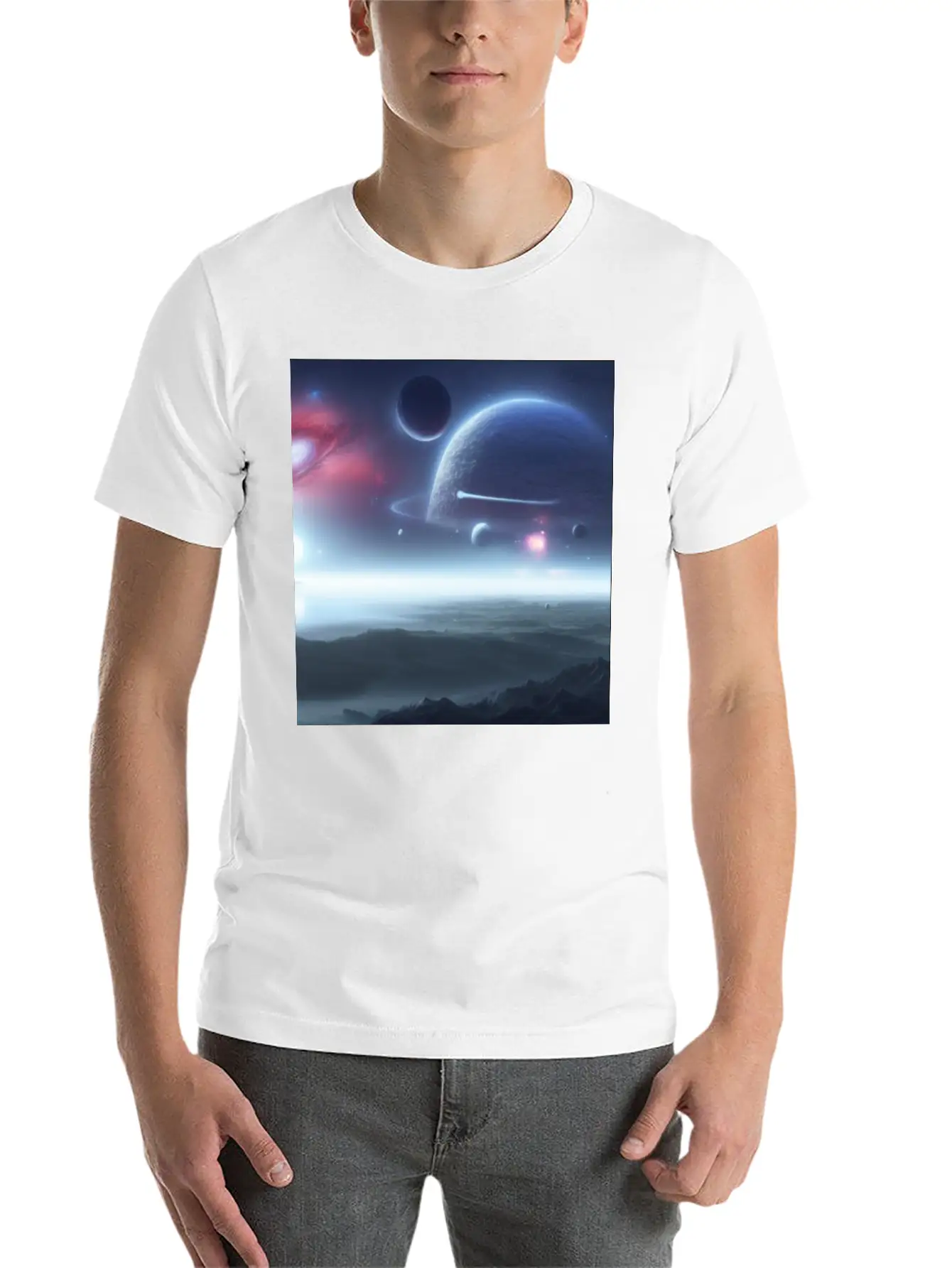 The Great Universe Breathable Graphic T-Shirt – Perfect For Casual Days