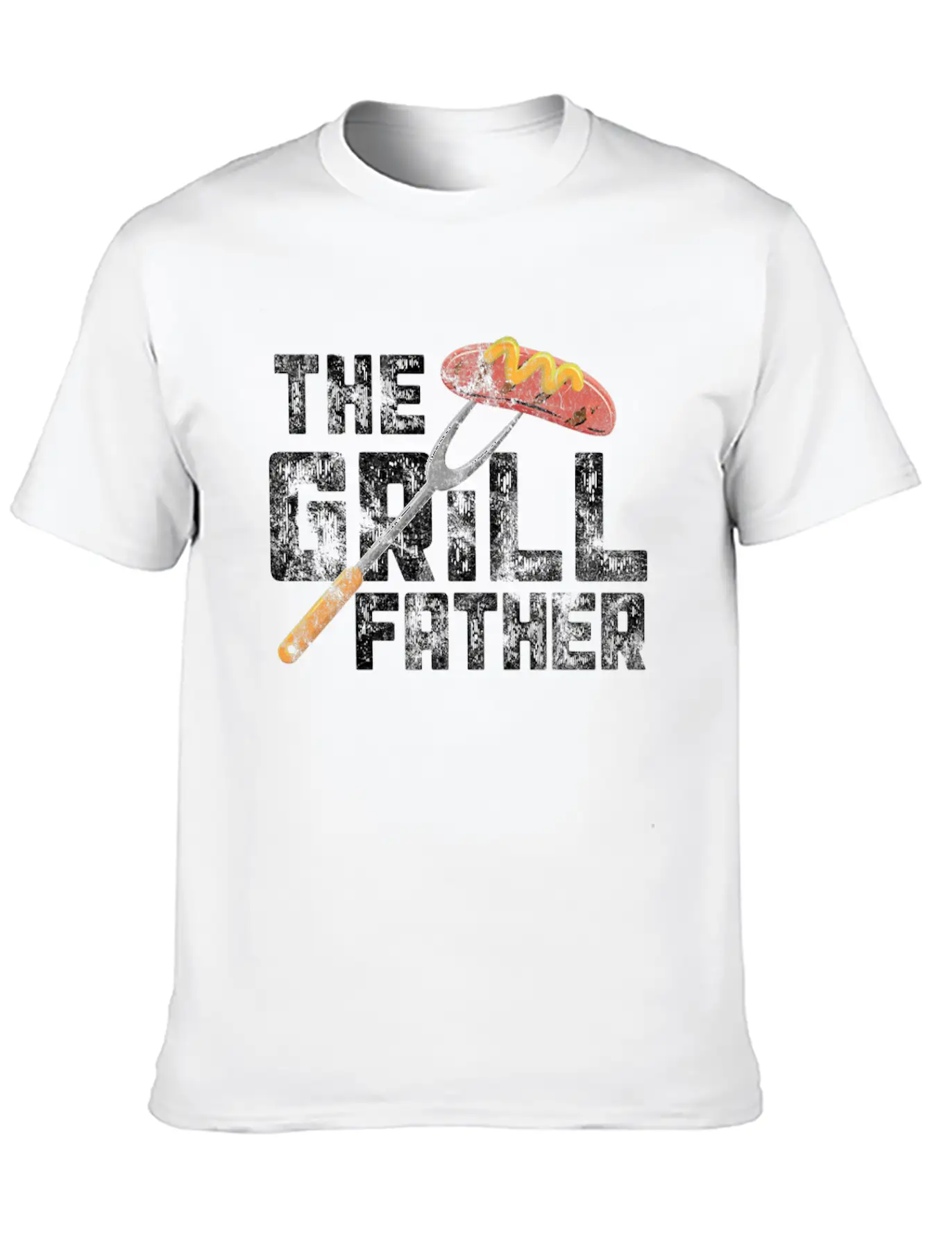 The Grill Father Classic Cotton Tee – Unisex Comfort For Any Season