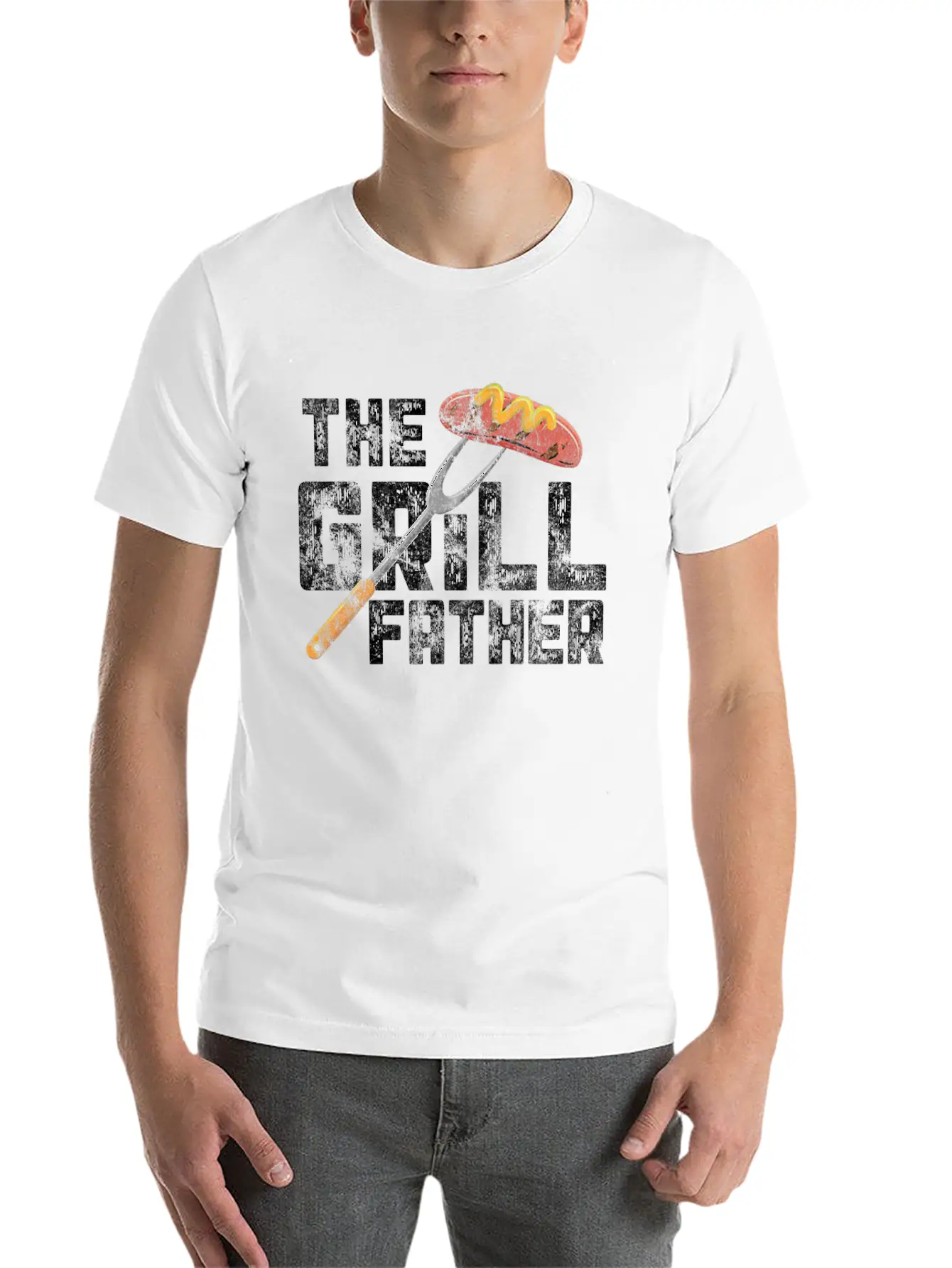 The Grill Father Classic Cotton Tee – Unisex Comfort For Any Season