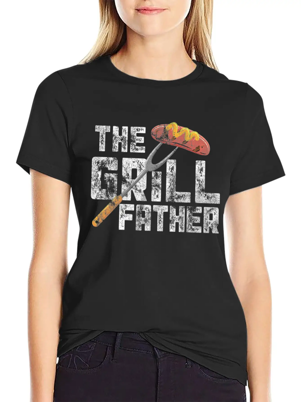 The Grill Father Classic Cotton Tee – Unisex Comfort For Any Season