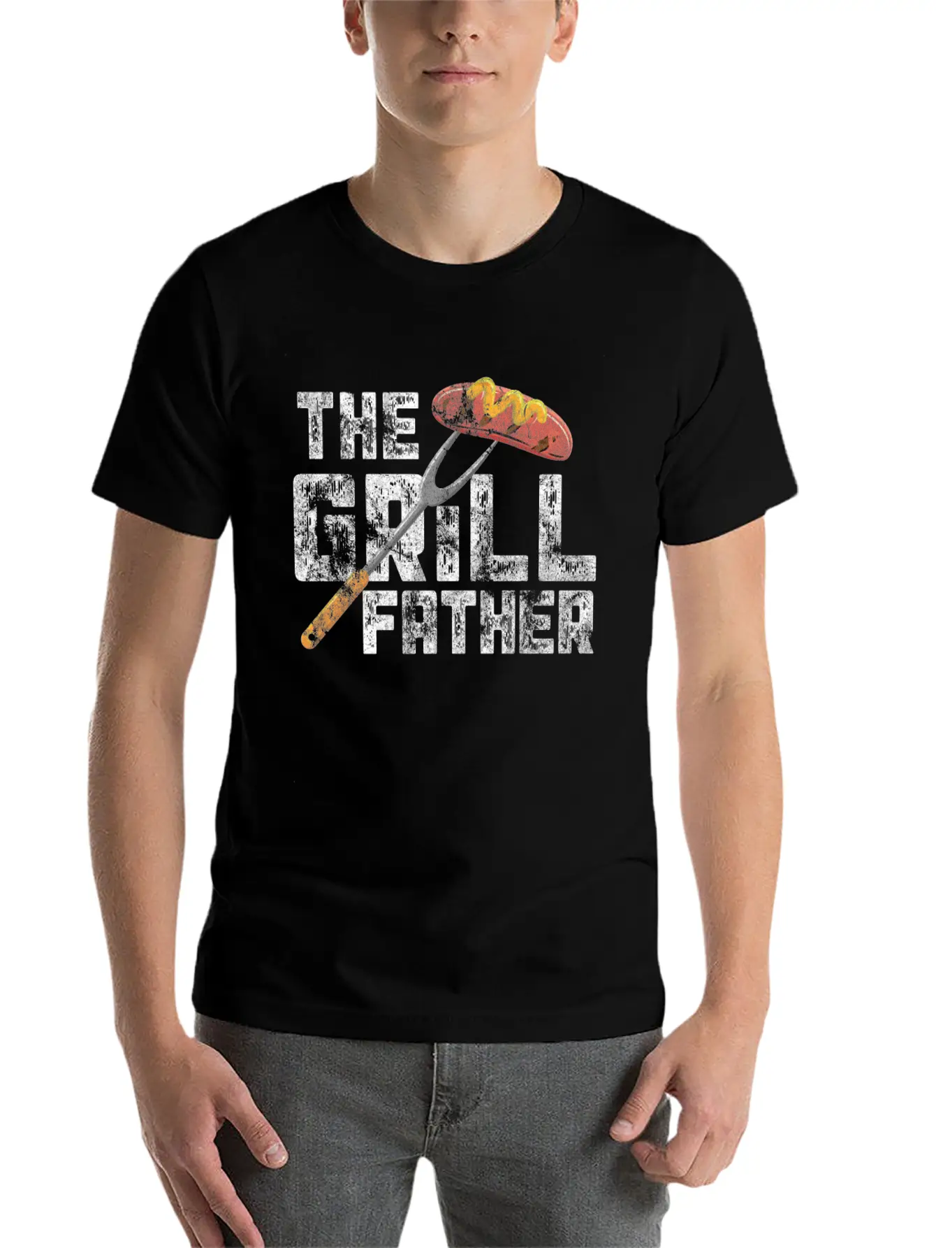 The Grill Father Classic Cotton Tee – Unisex Comfort For Any Season