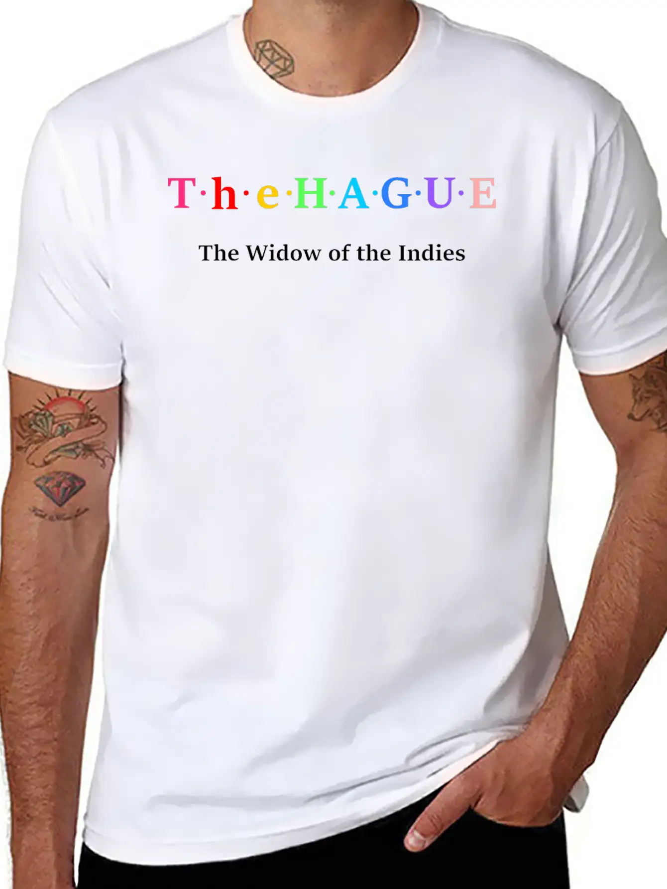 The Hague, The Window Of The Indies. Relaxed Everyday Tee – Lightweight And Durable Cotton
