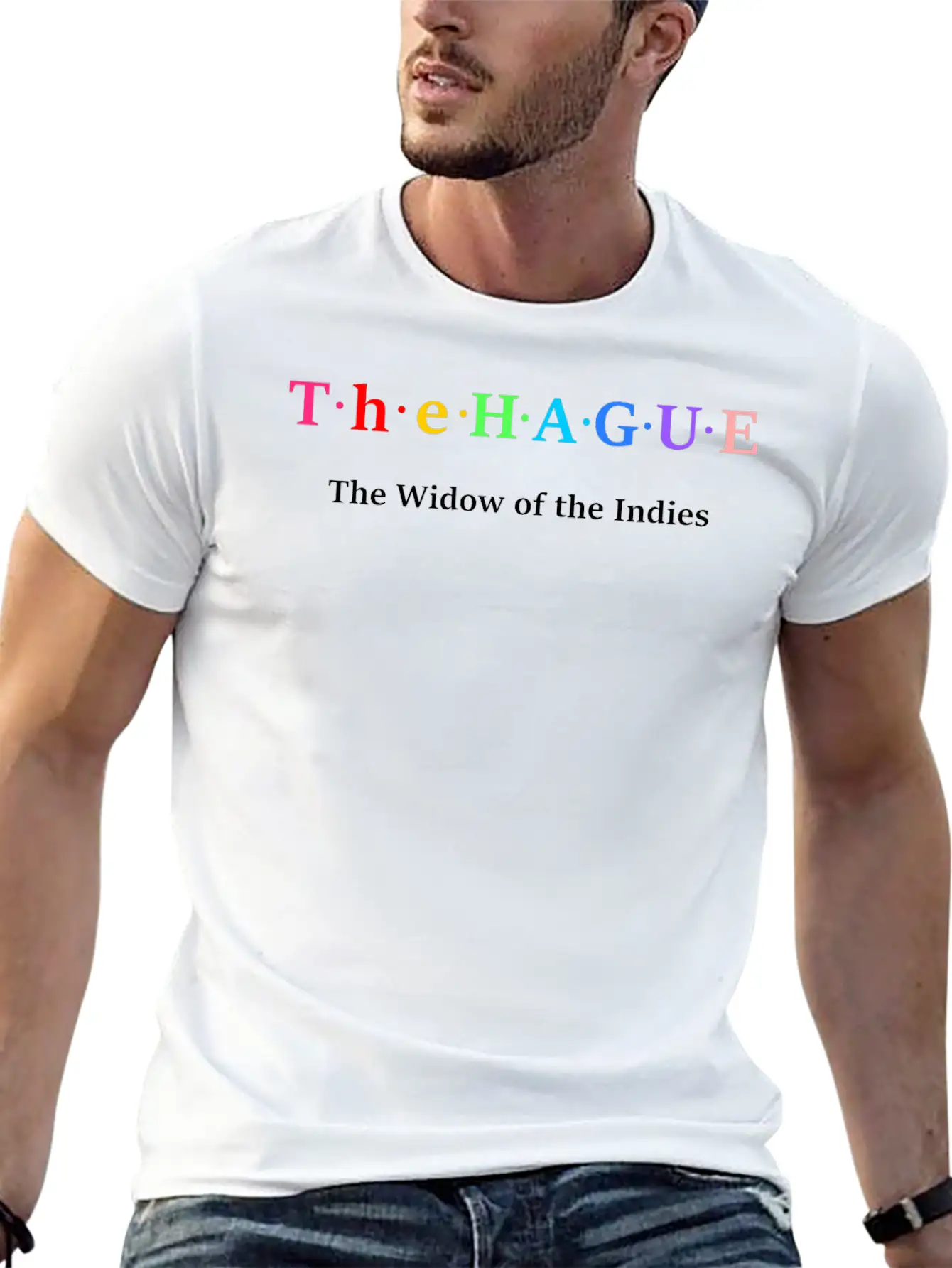The Hague, The Window Of The Indies. Relaxed Everyday Tee – Lightweight And Durable Cotton