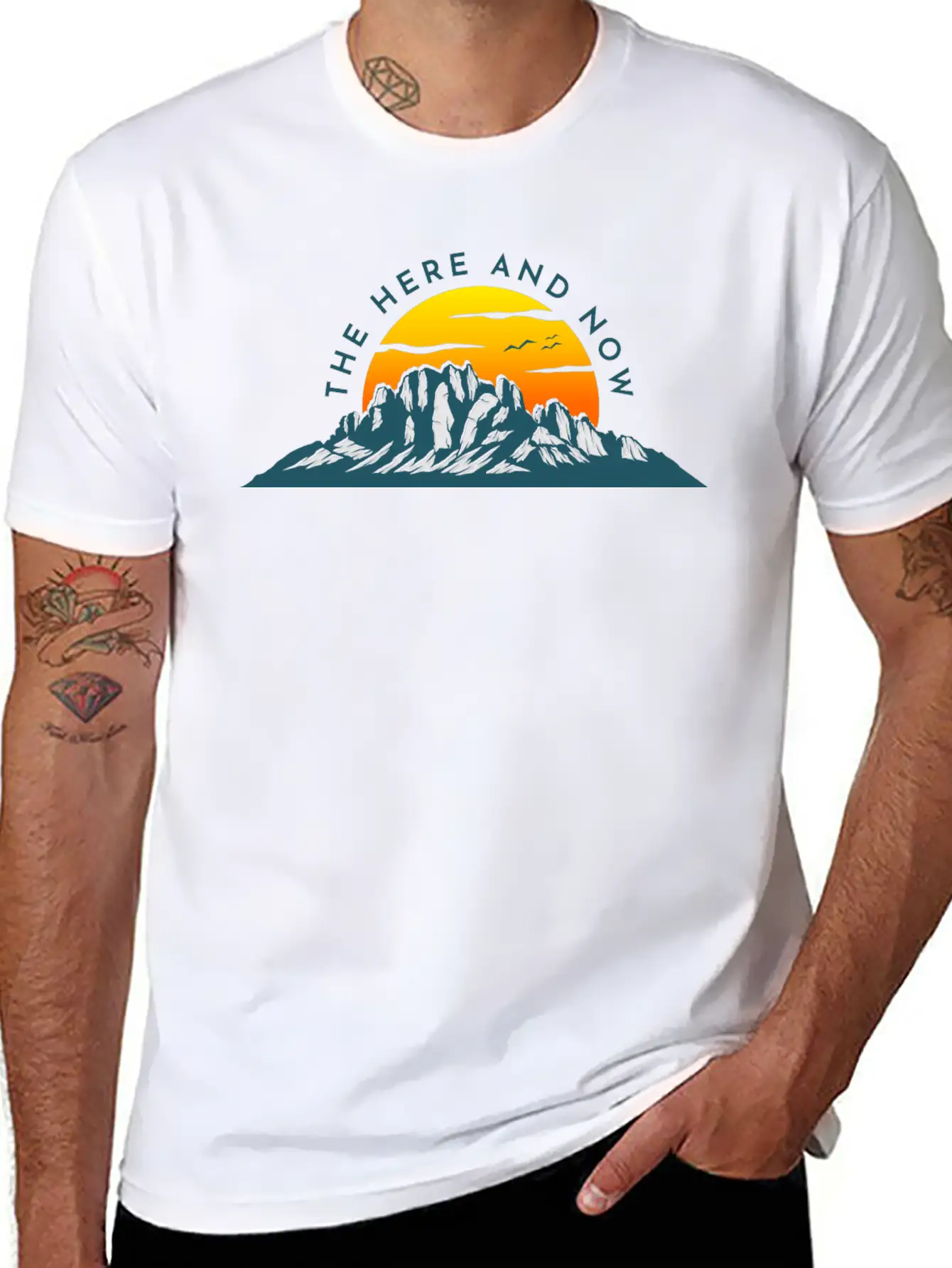 The Here And Now | Motivation & Personal Growth Classic Cotton Tee – Unisex Comfort For Any Season