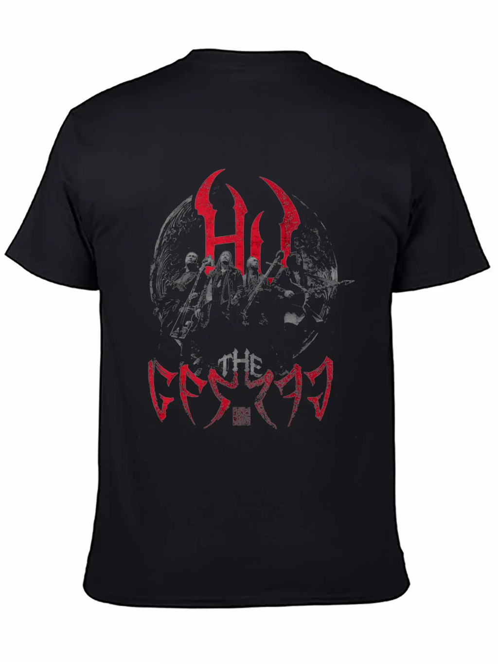 The Hu - Band Front Back Print Stylish Everyday T-Shirt – Unisex Basic Cotton Tee