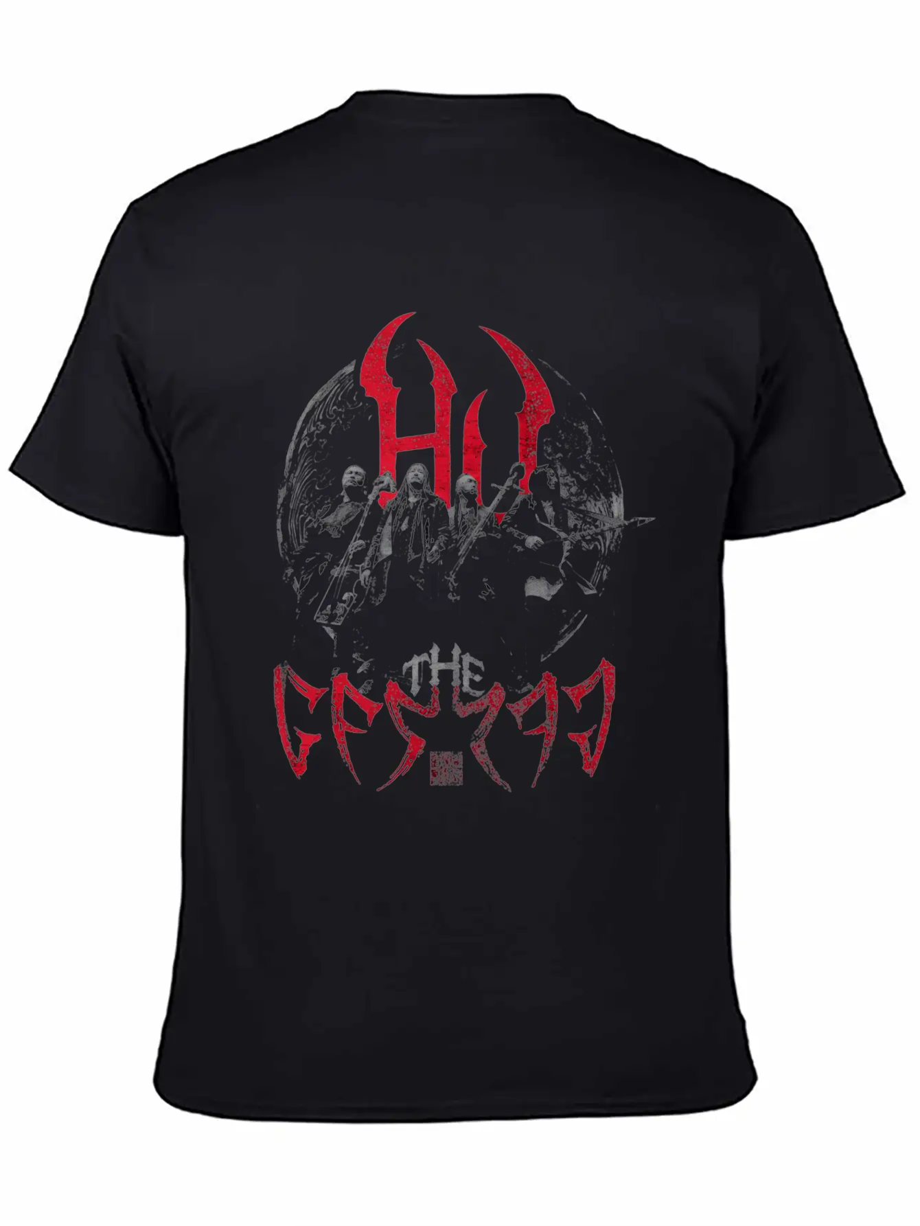 The Hu - Band Front Back Print Stylish Everyday T-Shirt – Unisex Basic Cotton Tee