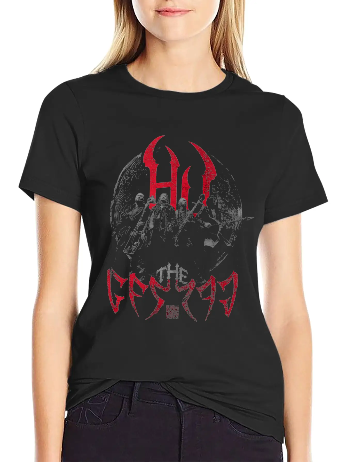 The Hu - Band Front Back Print Stylish Everyday T-Shirt – Unisex Basic Cotton Tee