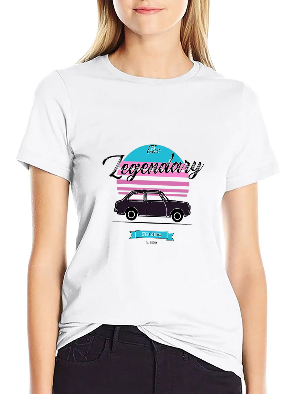 The Legendary Speed Shadow California Stylish Everyday T-Shirt – Unisex Basic Cotton Tee