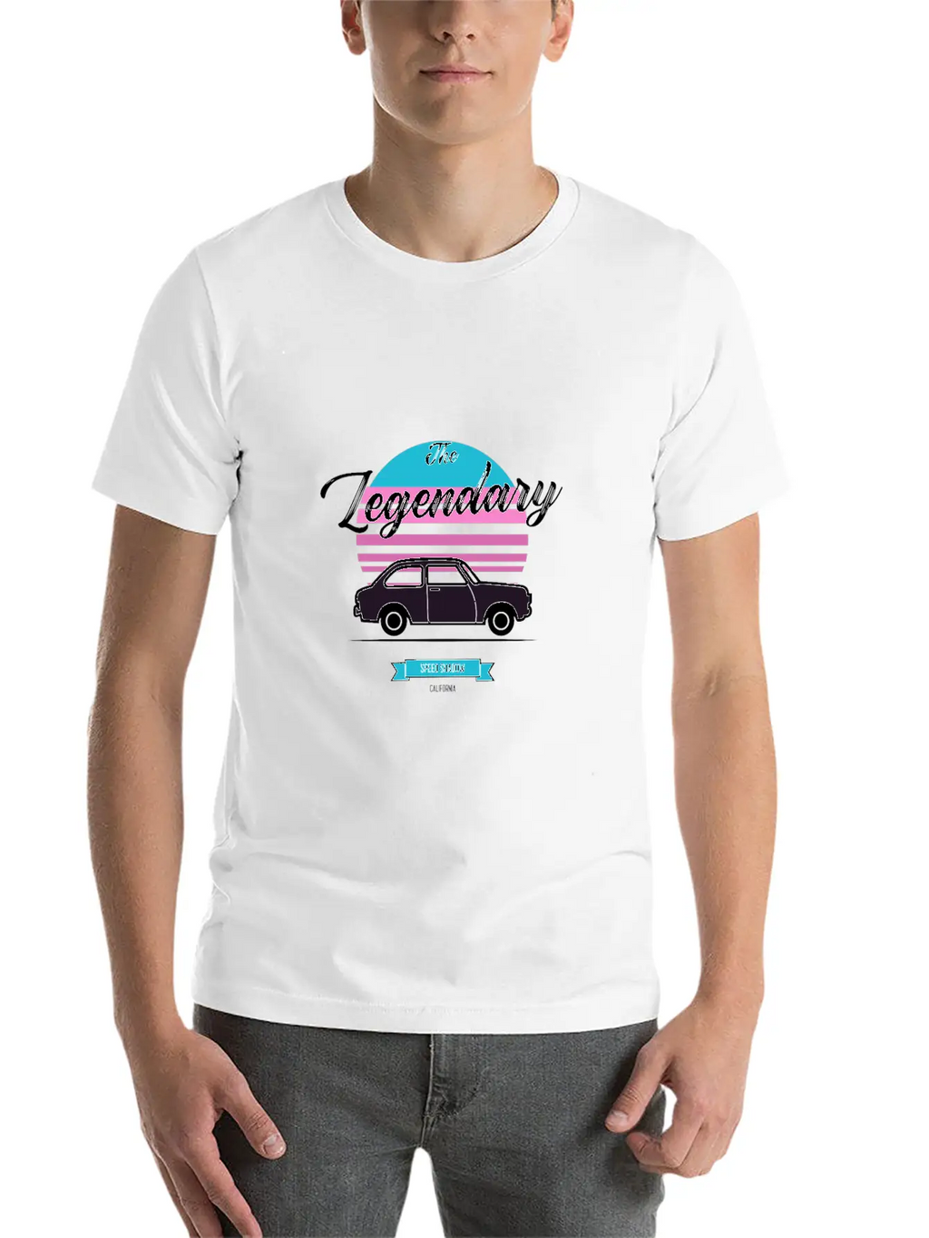 The Legendary Speed Shadow California Stylish Everyday T-Shirt – Unisex Basic Cotton Tee