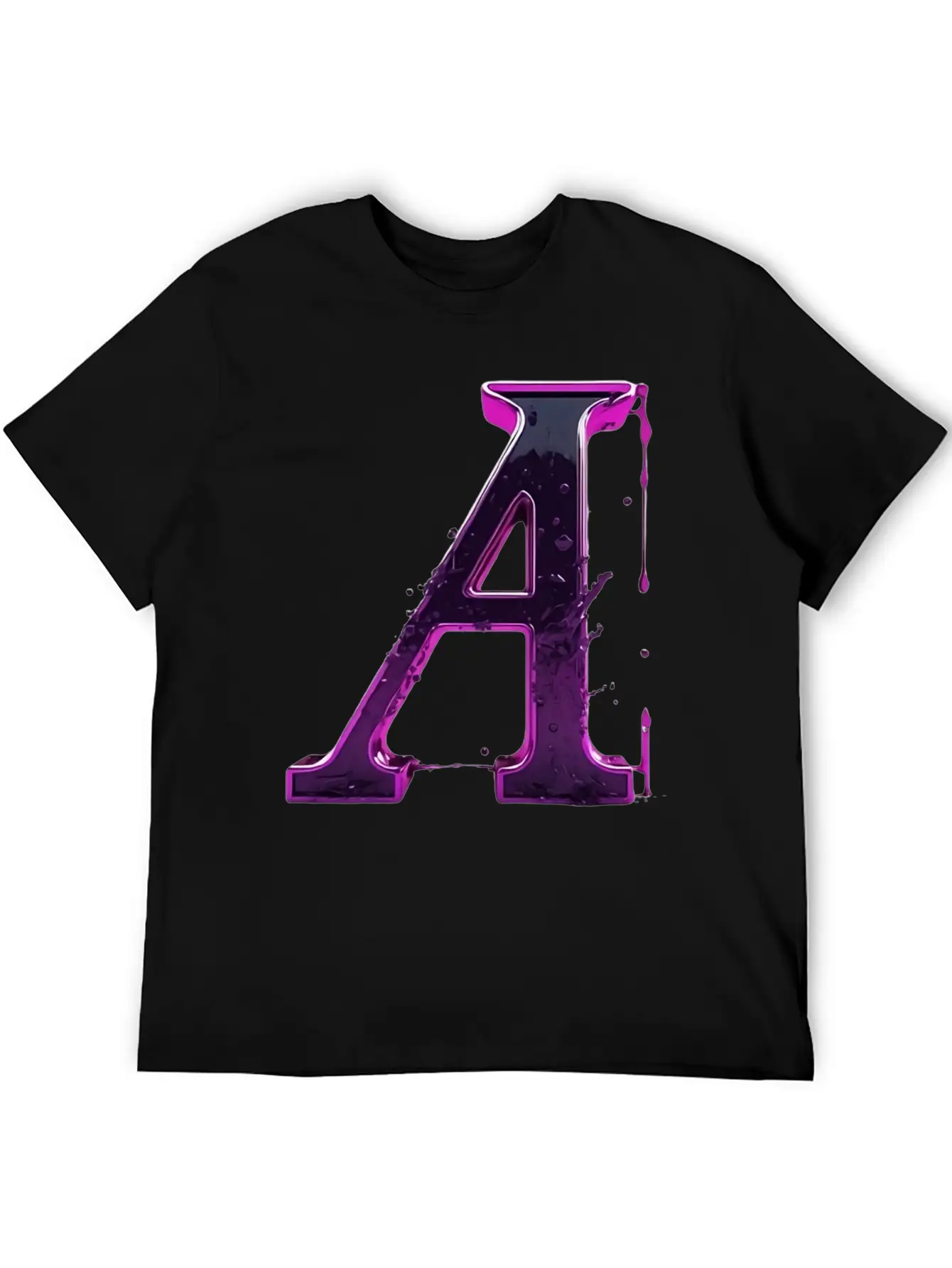 The Letter A Is Distinguished By Beautiful Colors Classic Cotton Tee – Unisex Comfort For Any Season