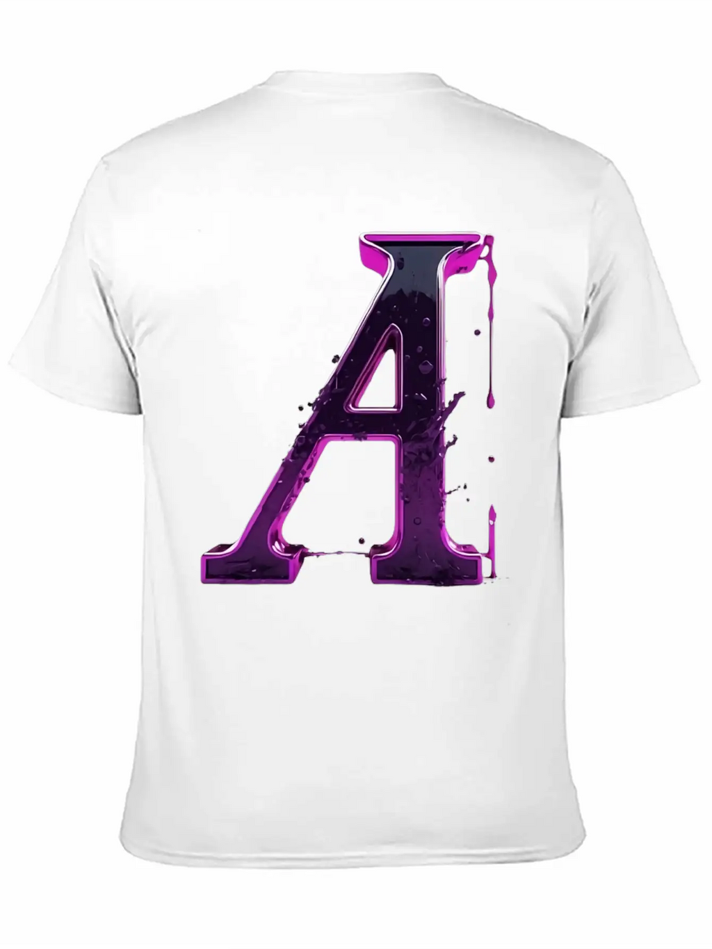 The Letter A Is Distinguished By Beautiful Colors Classic Cotton Tee – Unisex Comfort For Any Season