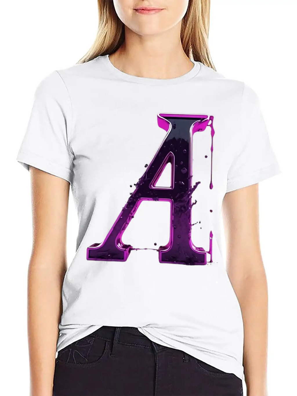 The Letter A Is Distinguished By Beautiful Colors Classic Cotton Tee – Unisex Comfort For Any Season