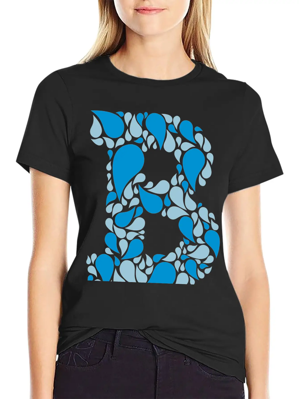 The Letter B Breathable Graphic T-Shirt – Perfect For Casual Days