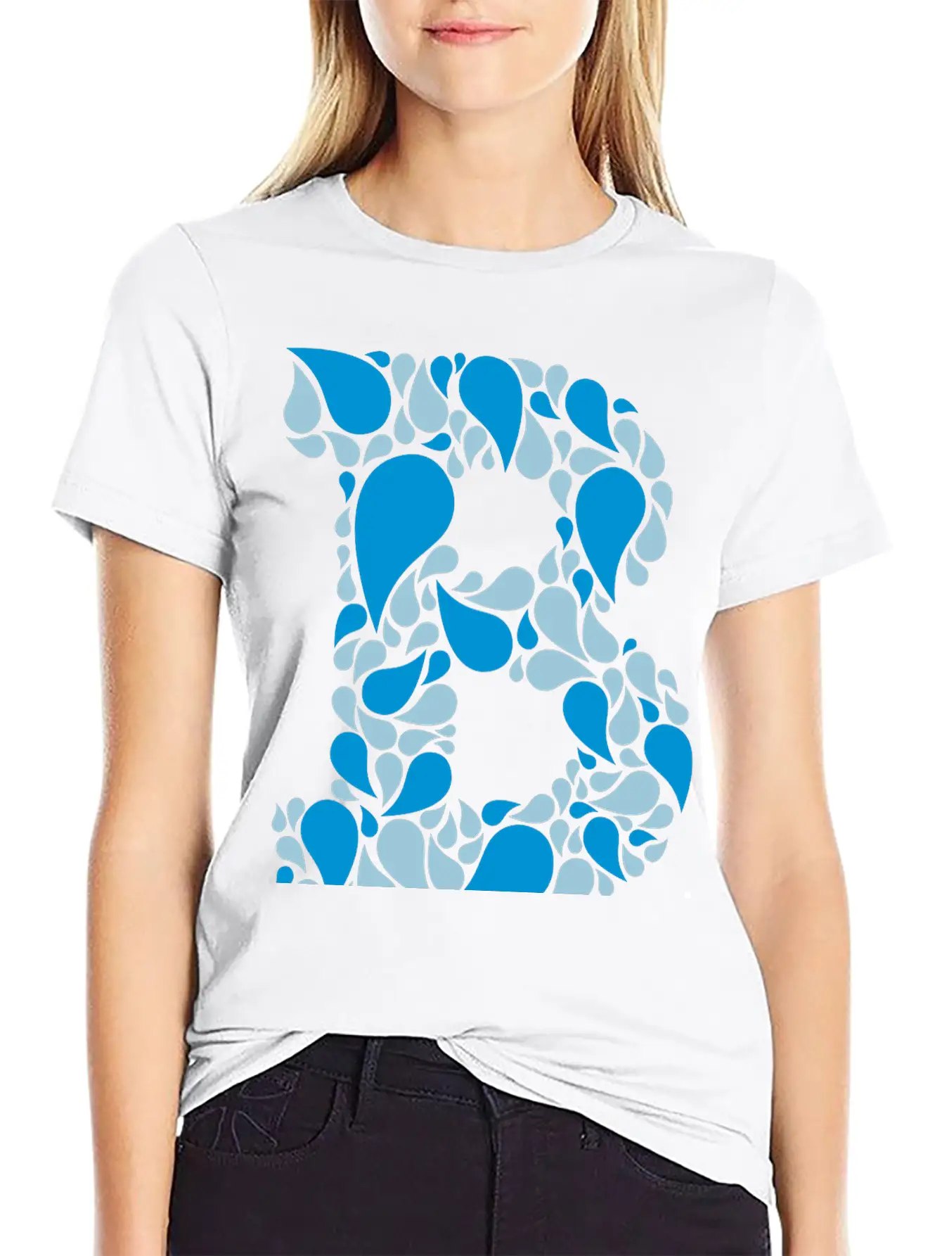 The Letter B Breathable Graphic T-Shirt – Perfect For Casual Days