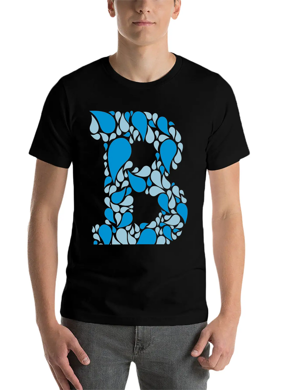 The Letter B Breathable Graphic T-Shirt – Perfect For Casual Days