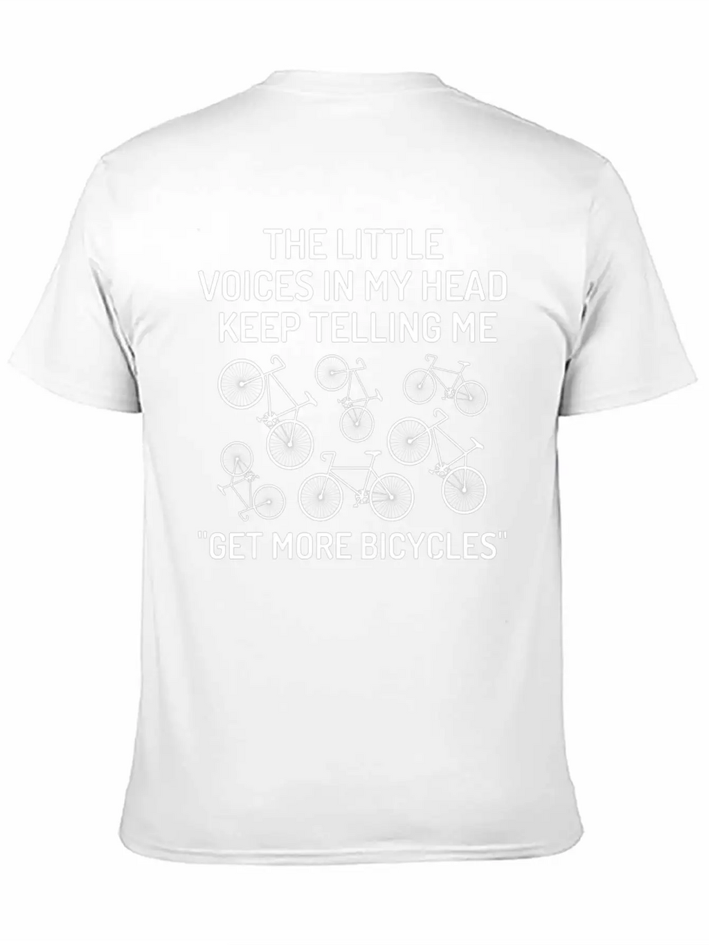 The Little Voice In My Head Keep Telling Me Get Unisex Casual T-Shirt – Clean Design For Daily Comfort