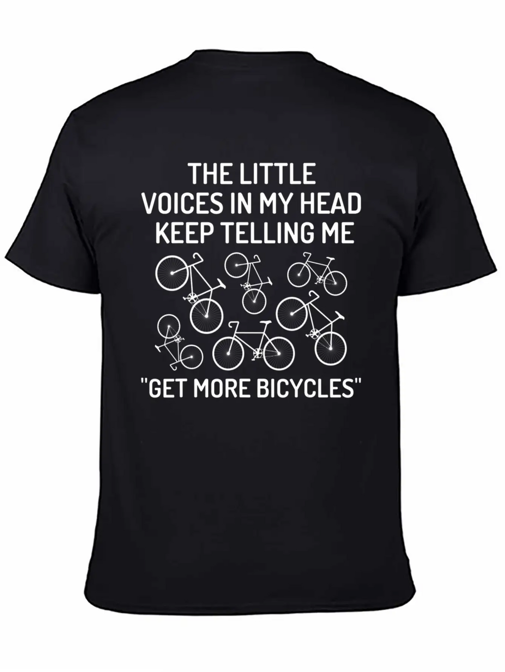 The Little Voice In My Head Keep Telling Me Get Unisex Casual T-Shirt – Clean Design For Daily Comfort
